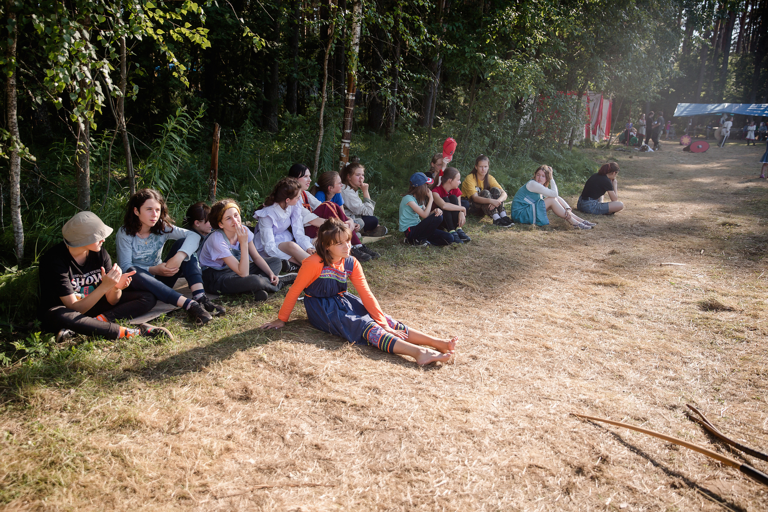 Лагерь православных следопытов в Тверской области, Дудино. Семейный и детский фотограф в Москве Вера Ускова