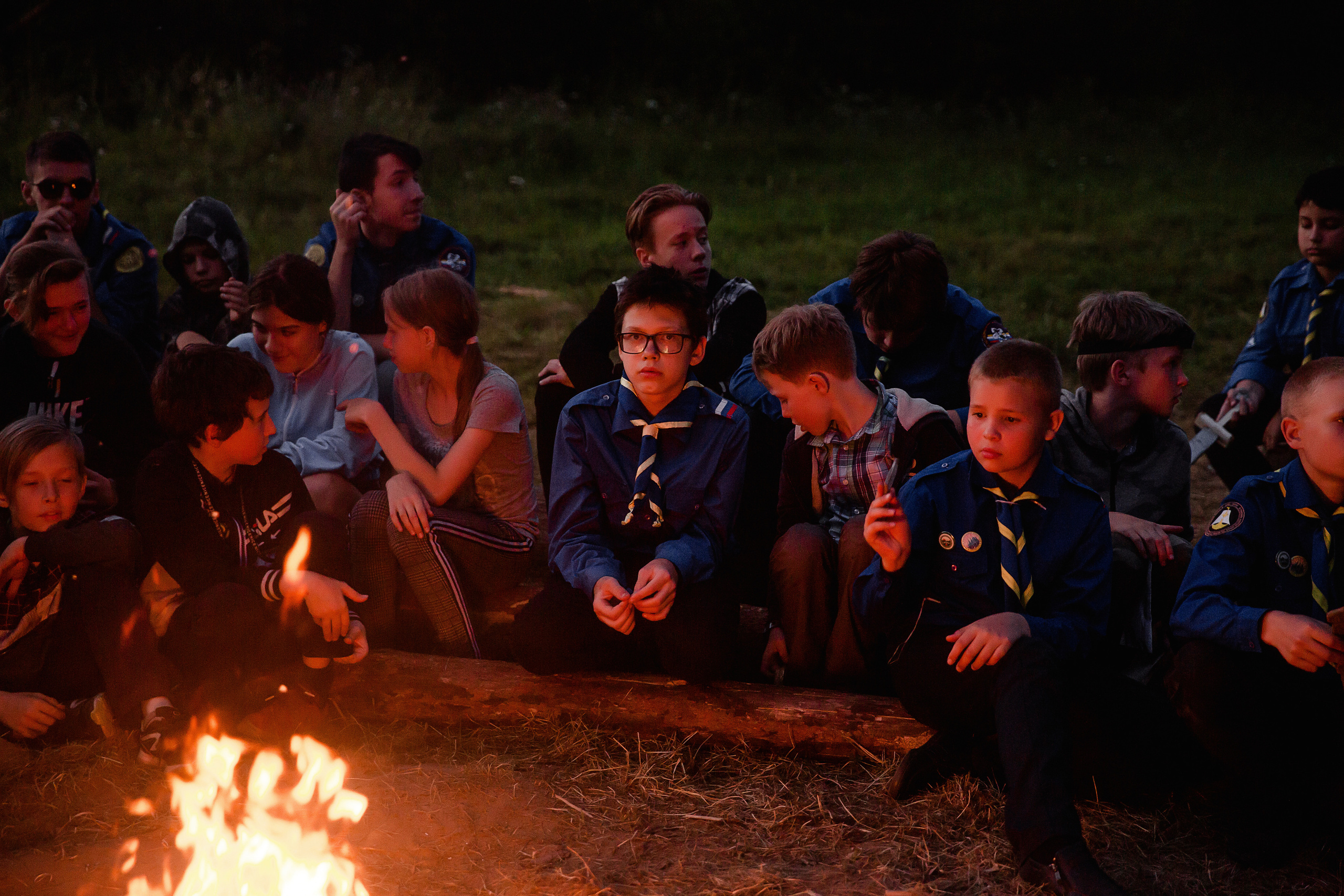 Лагерь православных следопытов в Тверской области, Дудино. Семейный и детский фотограф в Москве Вера Ускова