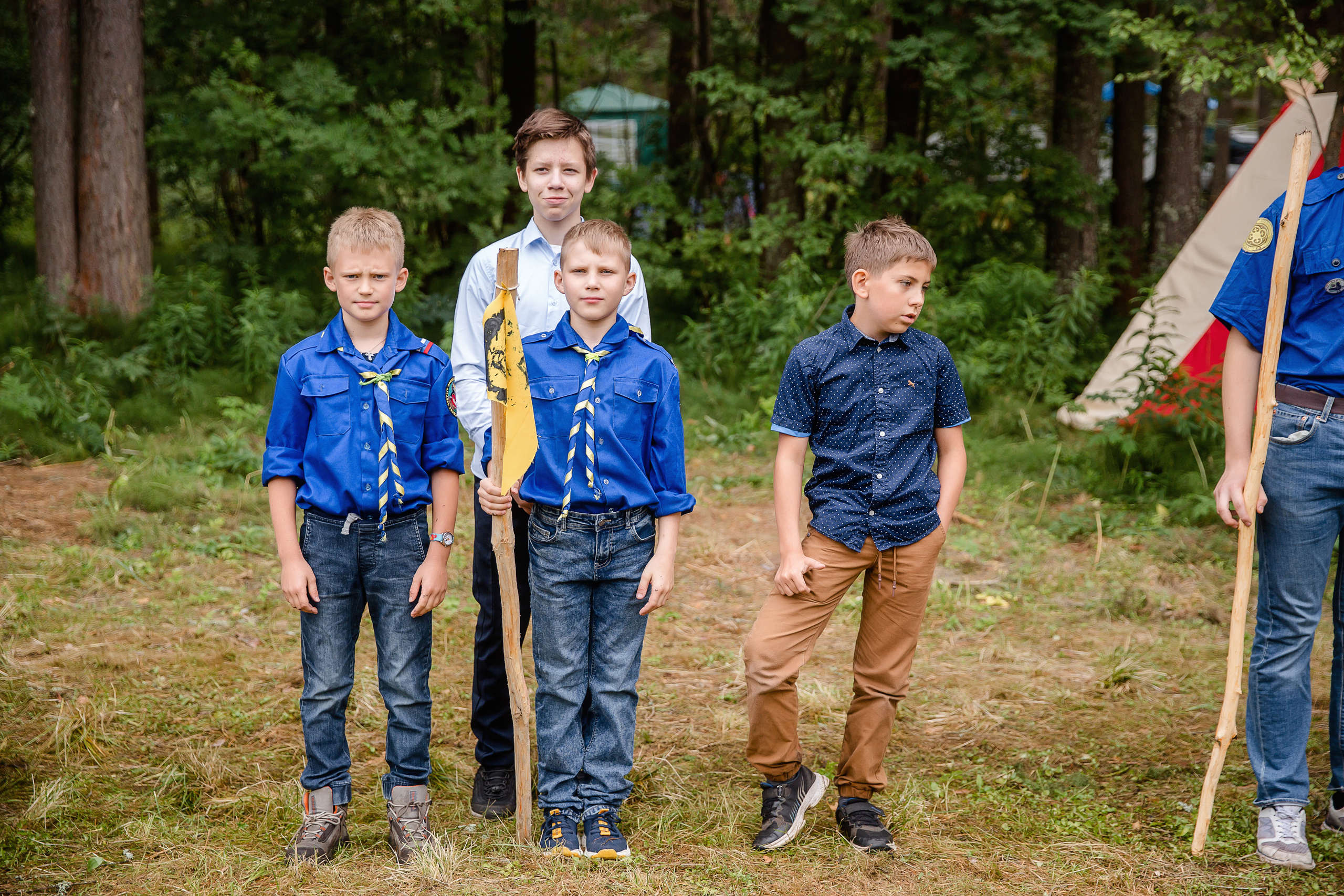 Лагерь православных следопытов в Тверской области, Дудино. Семейный и детский фотограф в Москве Вера Ускова