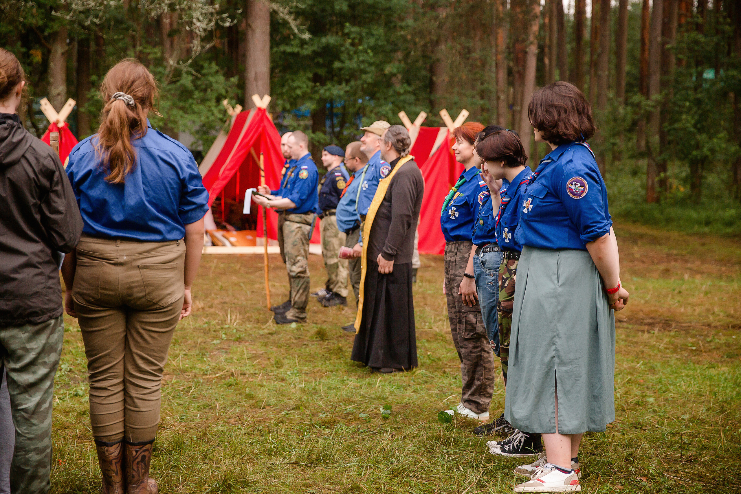 Лагерь православных следопытов в Тверской области, Дудино. Семейный и детский фотограф в Москве Вера Ускова