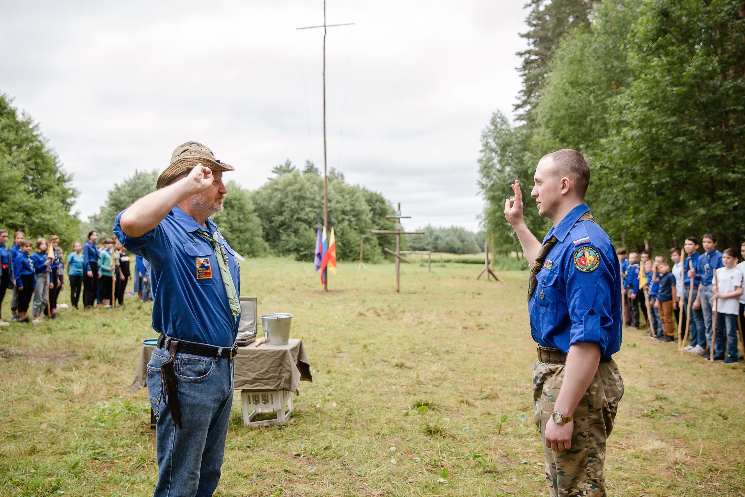 Лагерь православных следопытов в Тверской области, Дудино. Семейный и детский фотограф в Москве Вера Ускова
