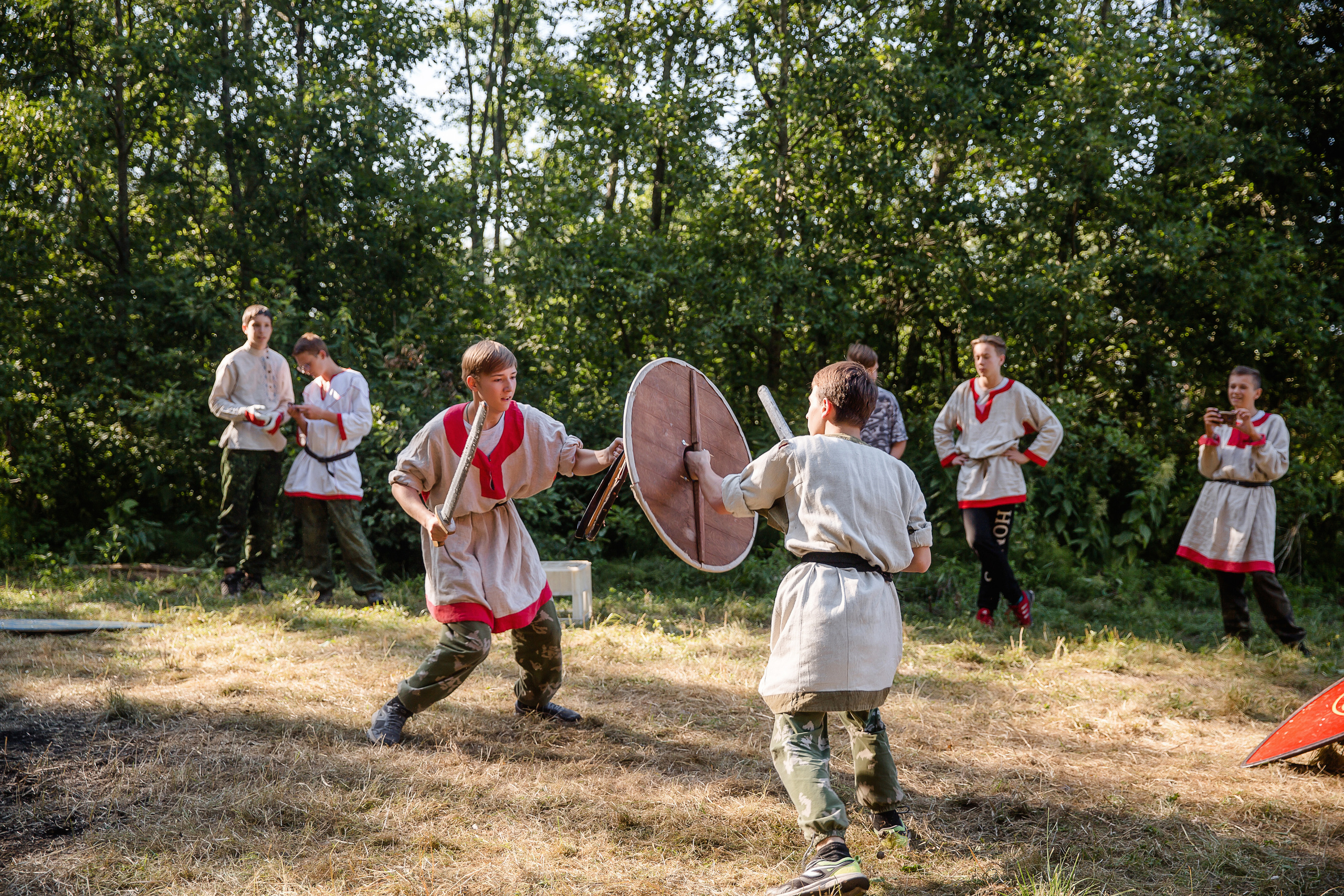 Лагерь православных следопытов в Тверской области, Дудино. Семейный и детский фотограф в Москве Вера Ускова
