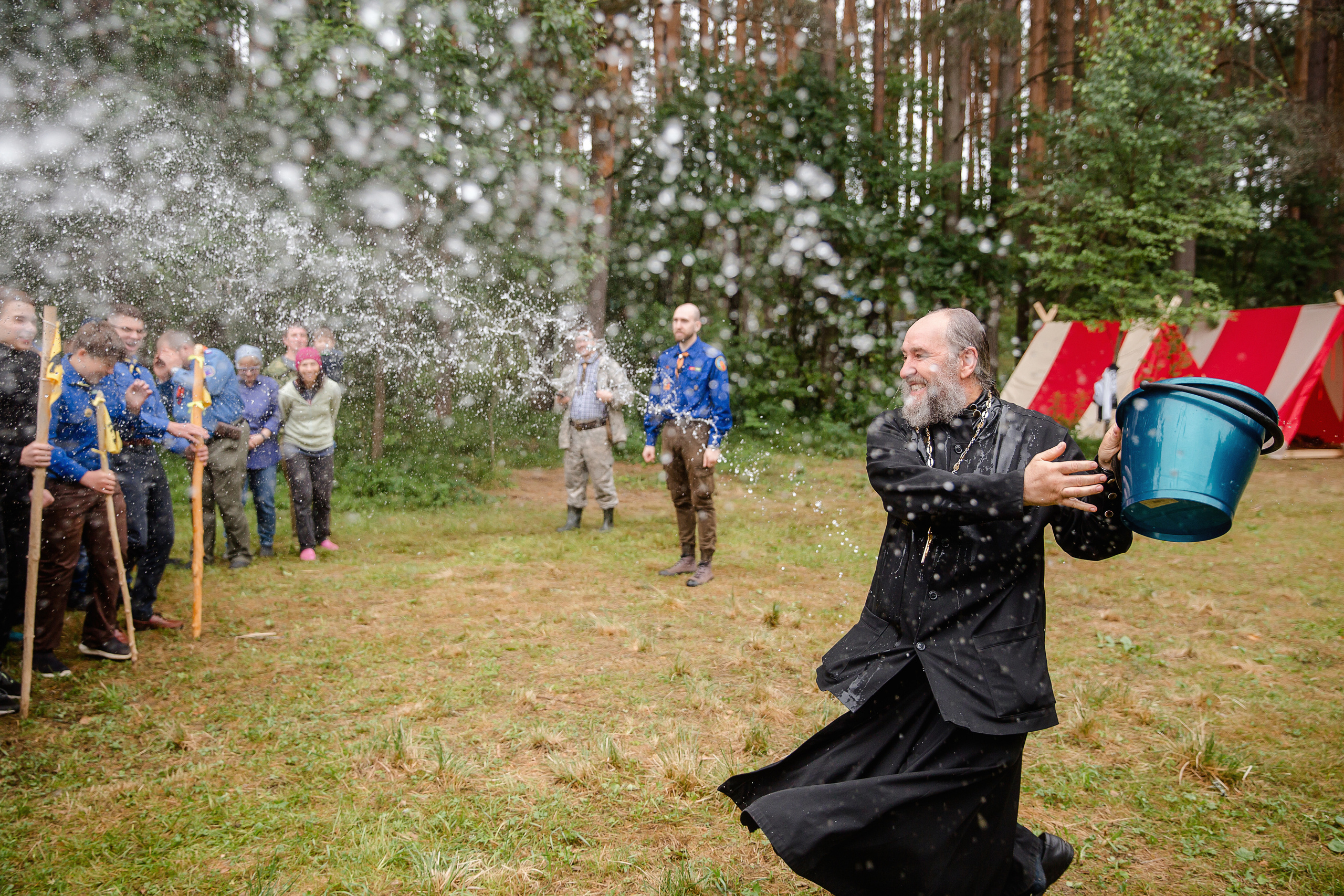 Лагерь православных следопытов в Тверской области, Дудино. Семейный и детский фотограф в Москве Вера Ускова