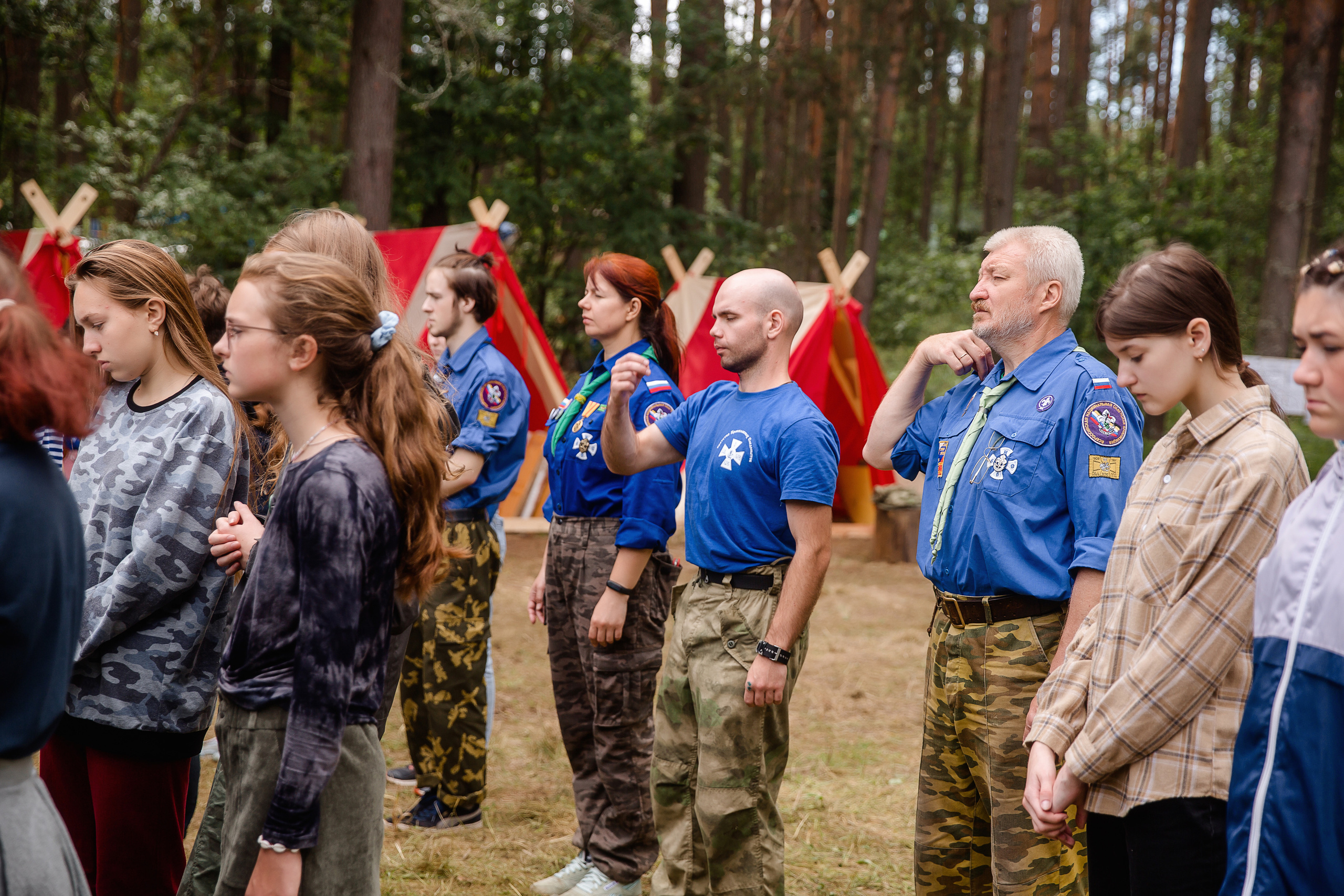 Лагерь православных следопытов в Тверской области, Дудино. Семейный и детский фотограф в Москве Вера Ускова