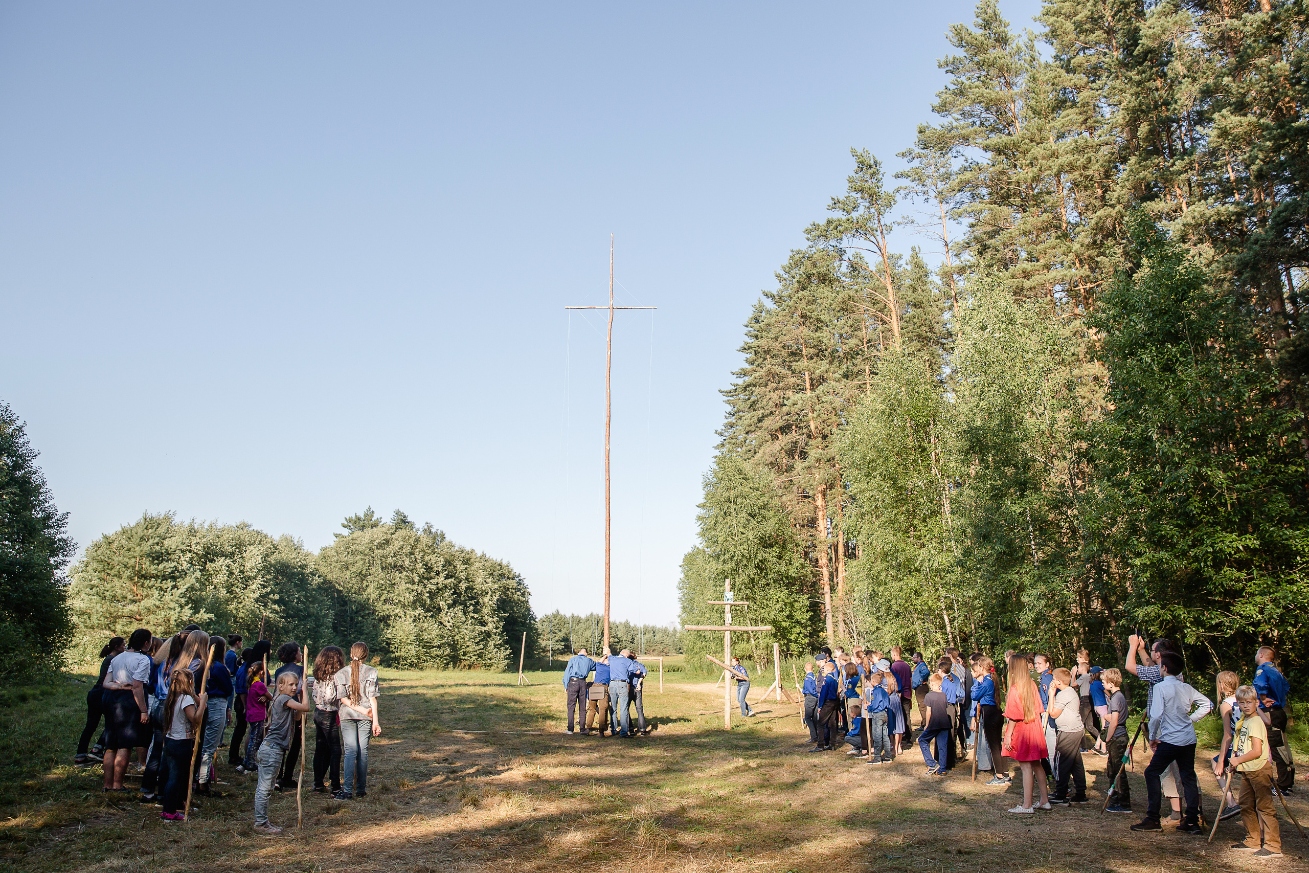 Лагерь православных следопытов в Тверской области, Дудино. Семейный и детский фотограф в Москве Вера Ускова