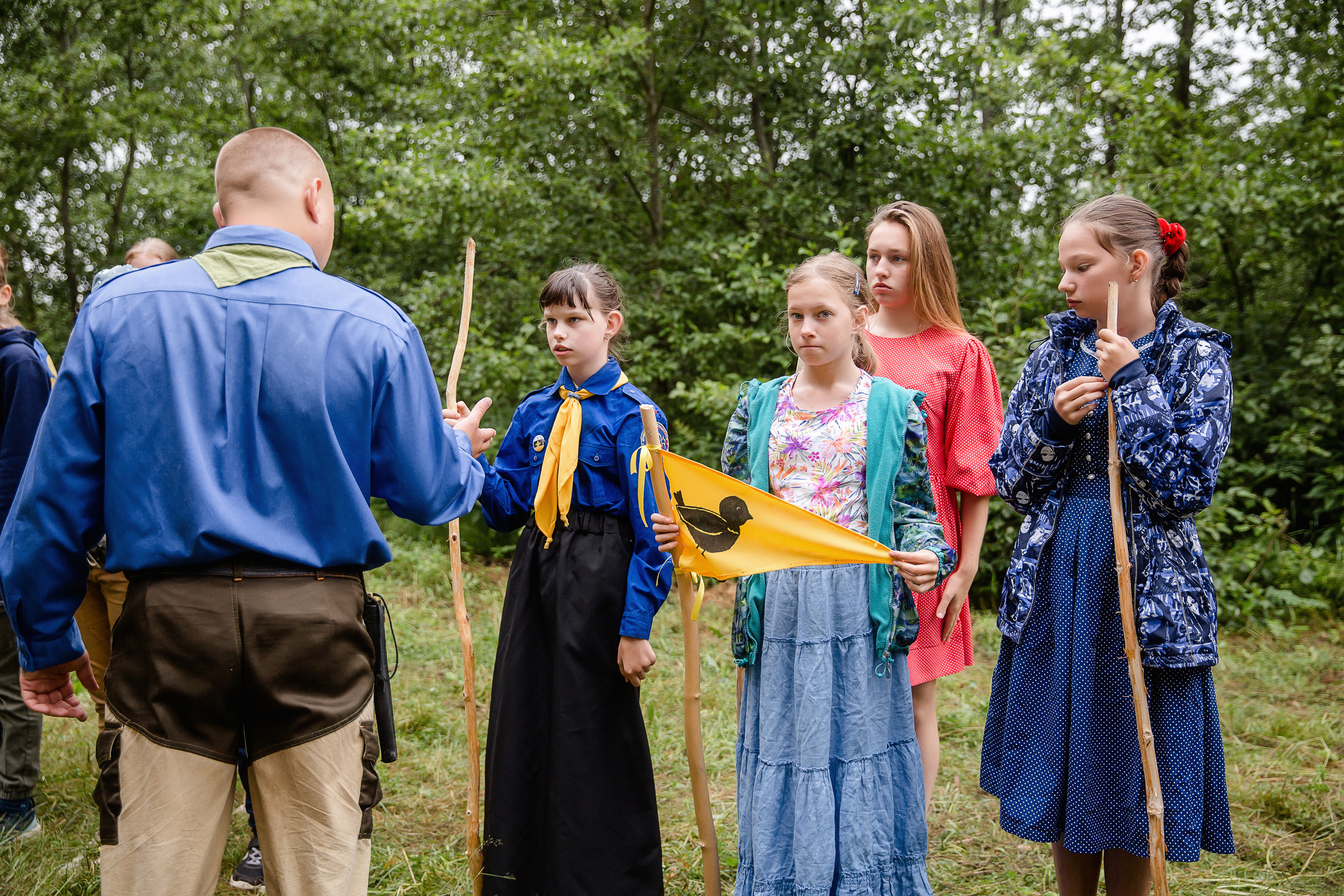 Лагерь православных следопытов в Тверской области, Дудино. Семейный и детский фотограф в Москве Вера Ускова