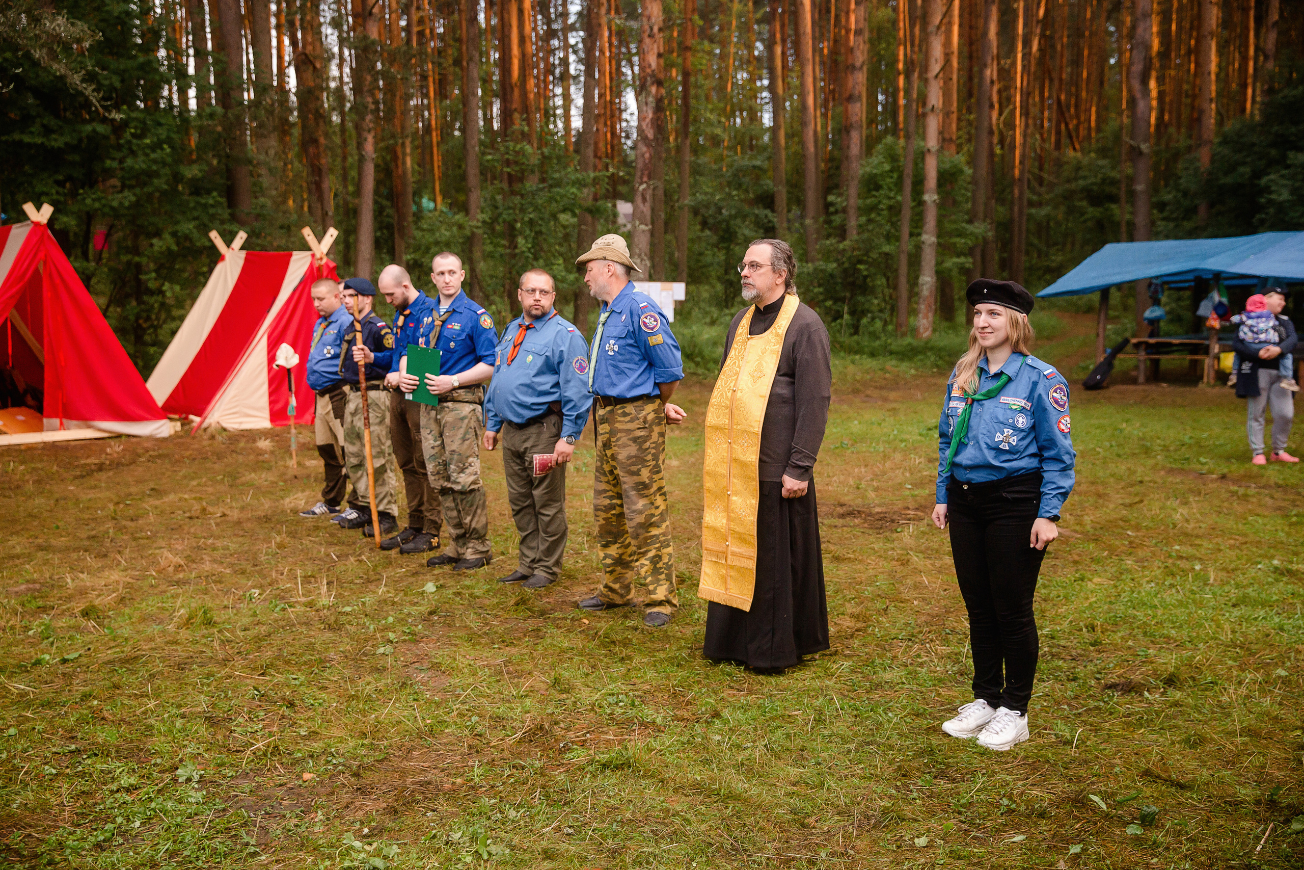 Лагерь православных следопытов в Тверской области, Дудино. Семейный и детский фотограф в Москве Вера Ускова