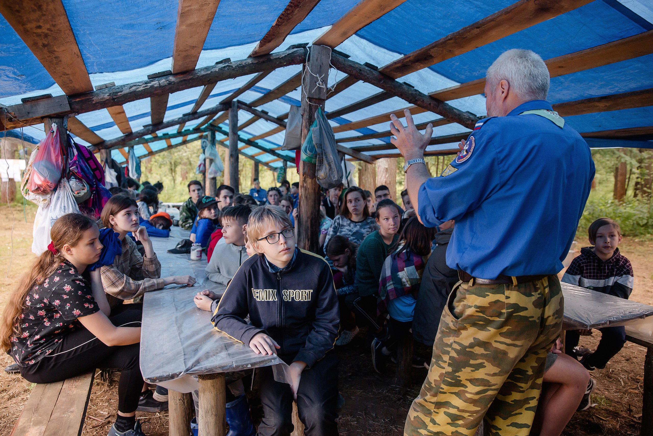 Лагерь православных следопытов в Тверской области, Дудино. Семейный и детский фотограф в Москве Вера Ускова