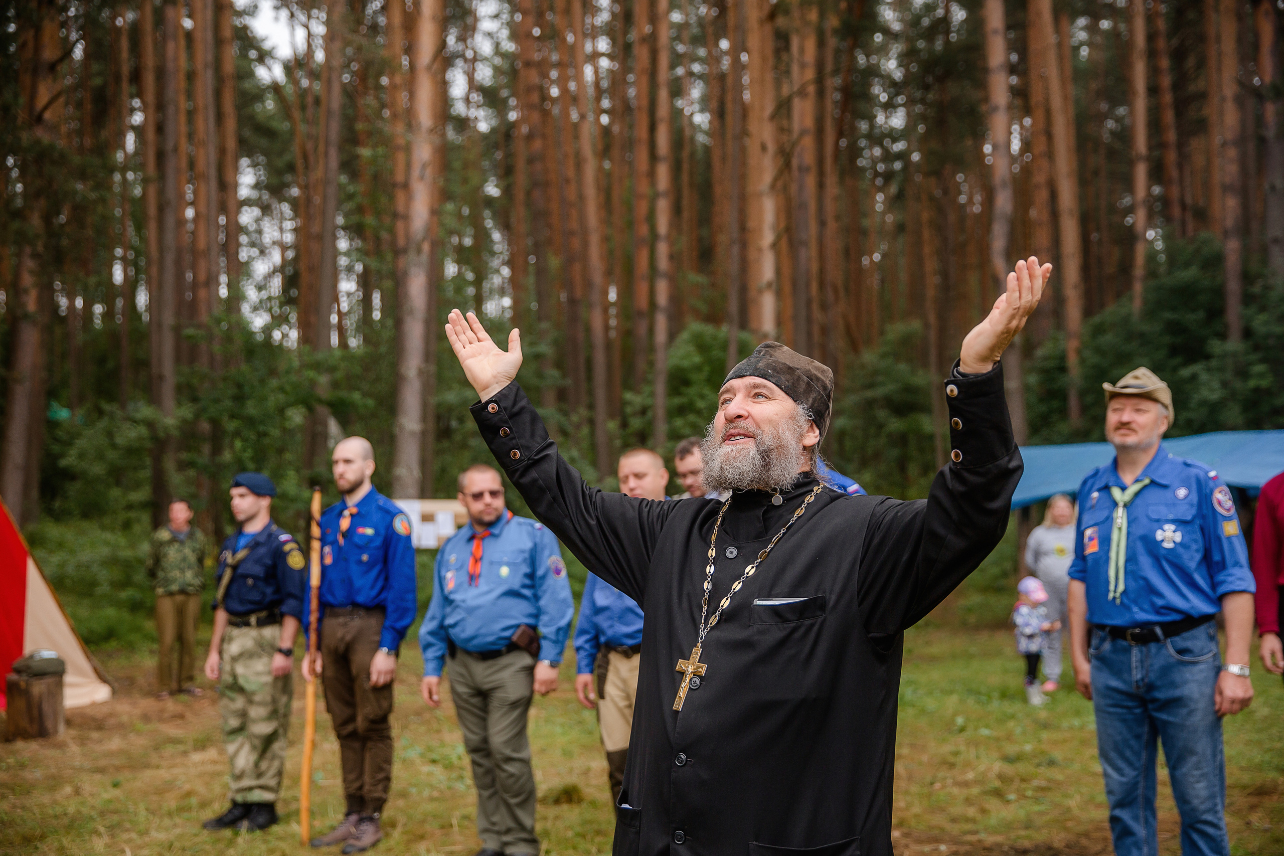 Лагерь православных следопытов в Тверской области, Дудино. Семейный и детский фотограф в Москве Вера Ускова