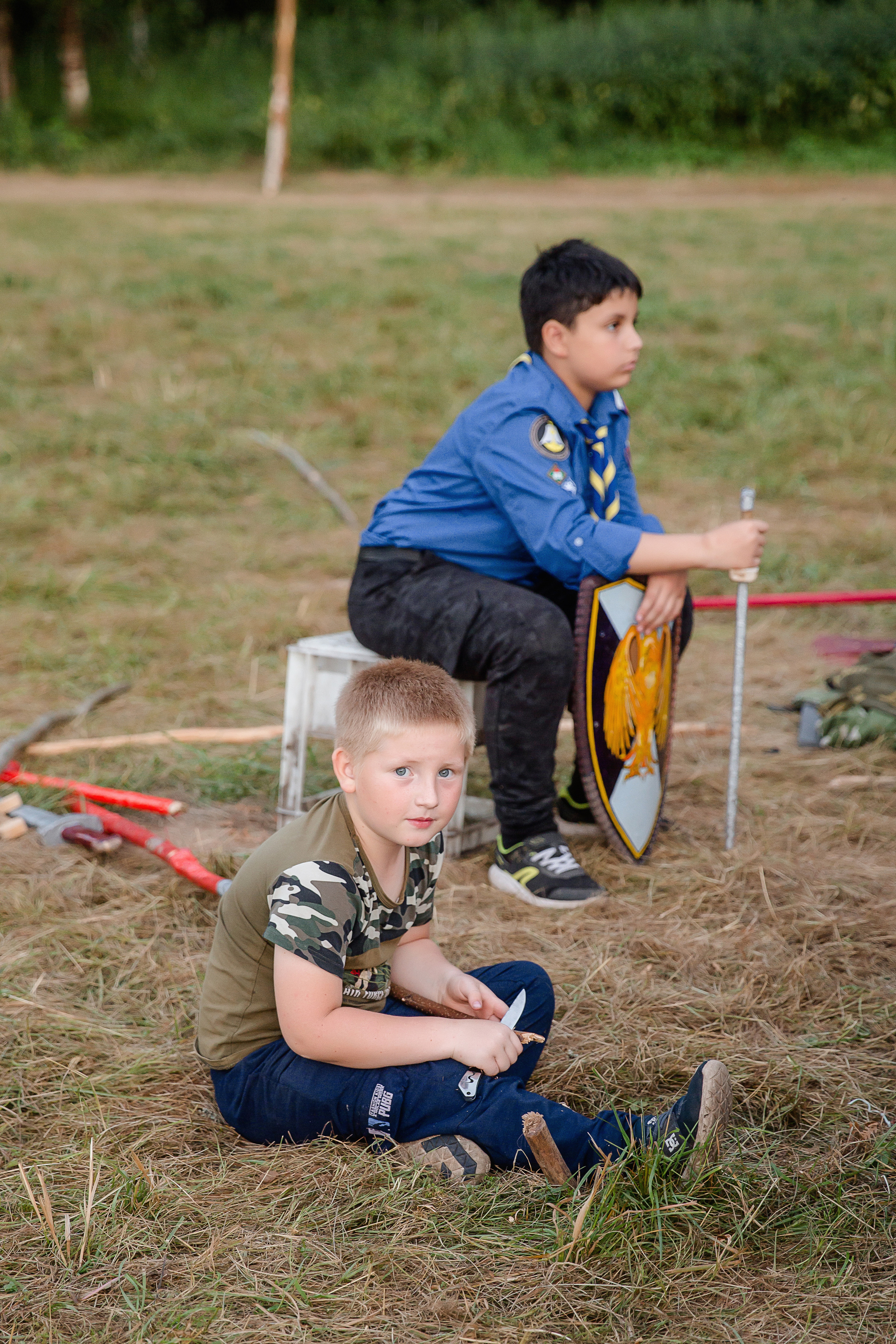 Лагерь православных следопытов в Тверской области, Дудино. Семейный и детский фотограф в Москве Вера Ускова