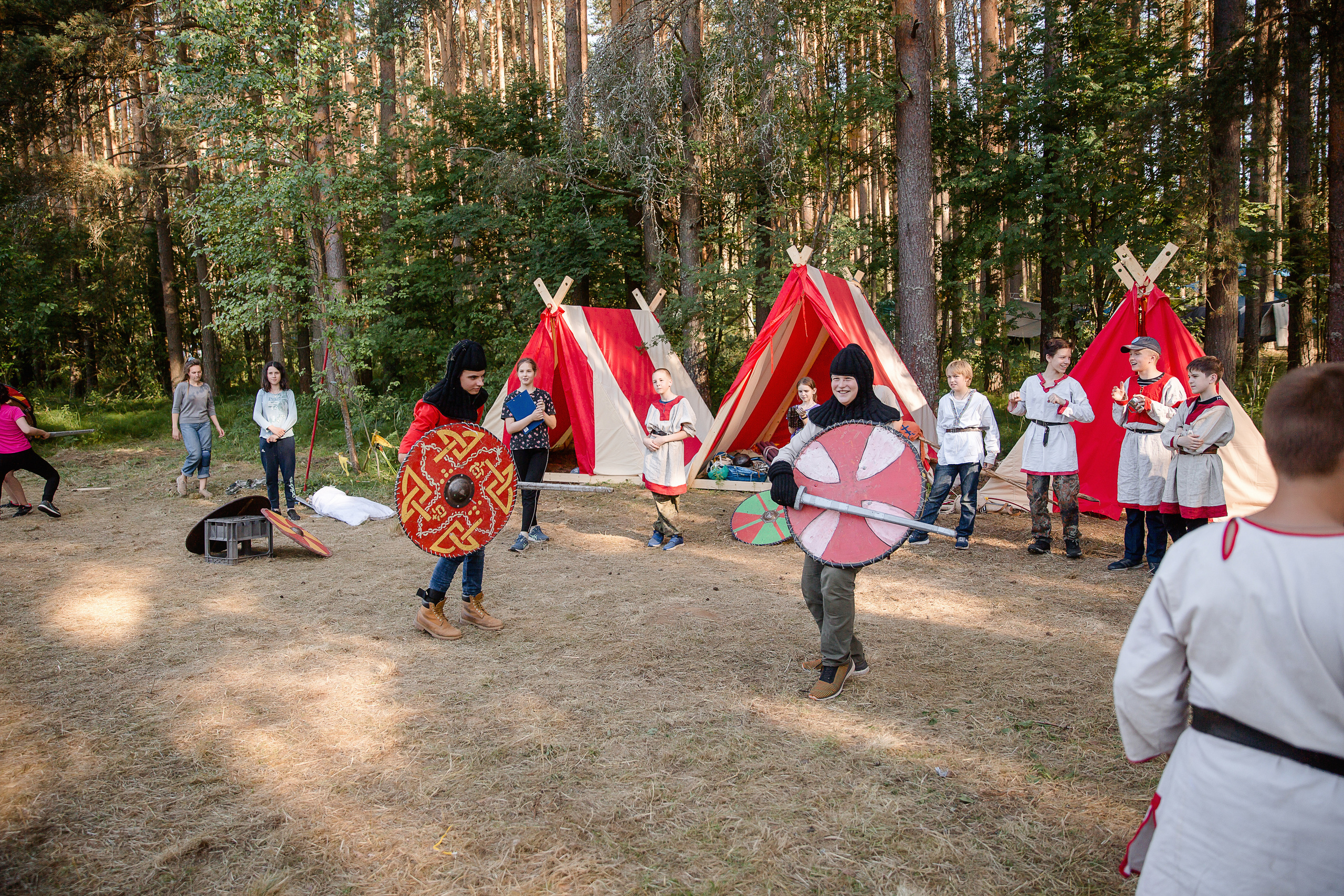 Лагерь православных следопытов в Тверской области, Дудино. Семейный и детский фотограф в Москве Вера Ускова