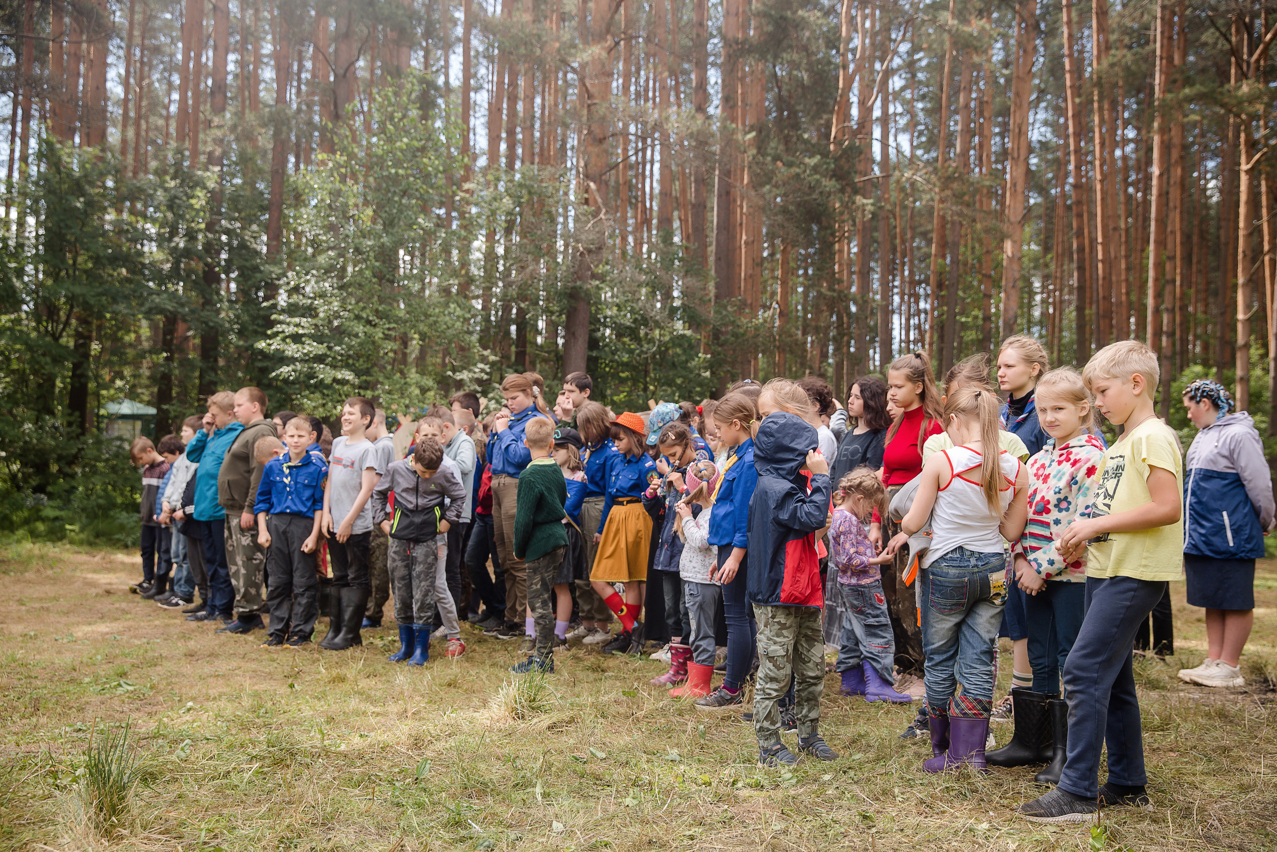 Лагерь православных следопытов в Тверской области, Дудино. Семейный и детский фотограф в Москве Вера Ускова
