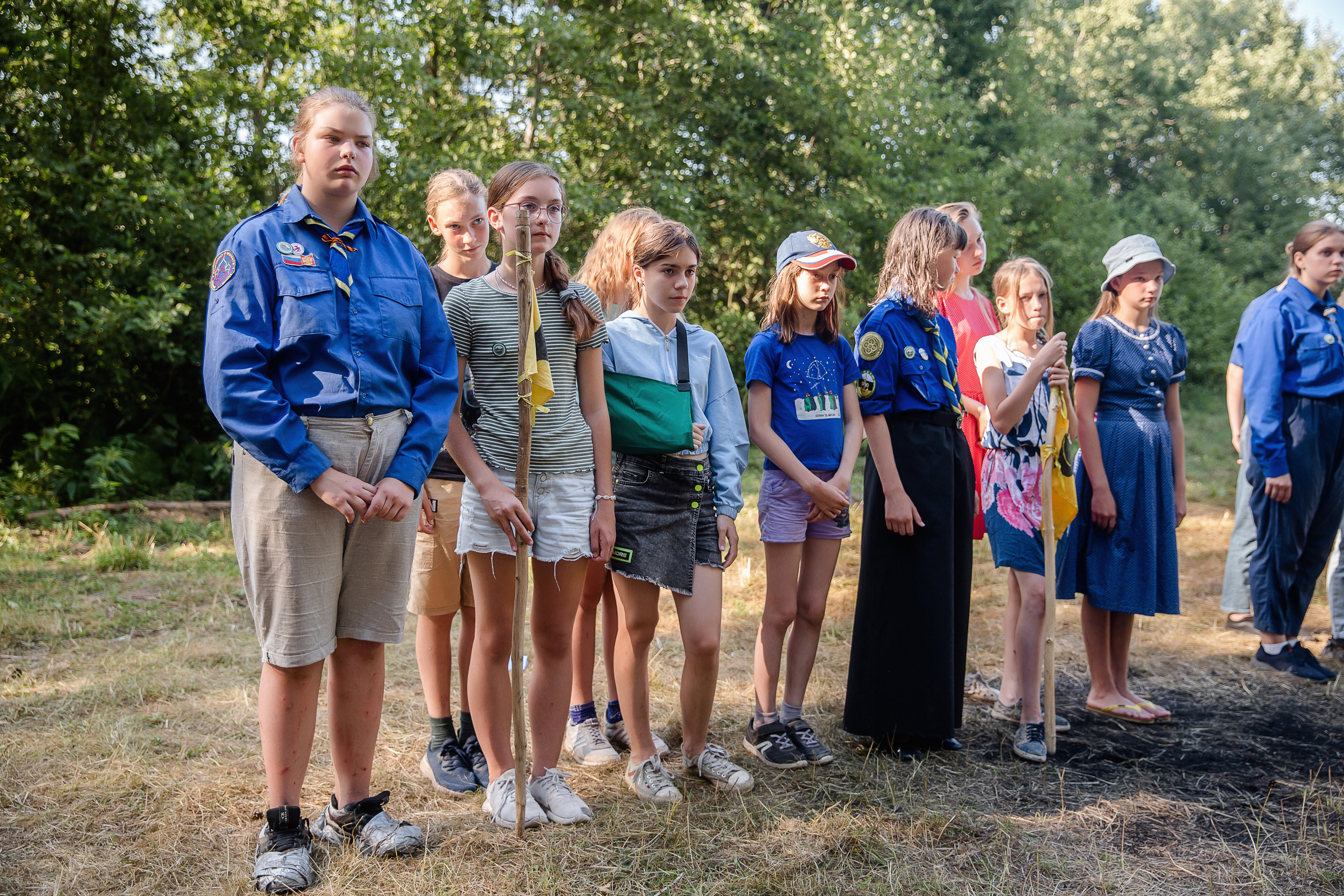 Лагерь православных следопытов в Тверской области, Дудино. Семейный и детский фотограф в Москве Вера Ускова