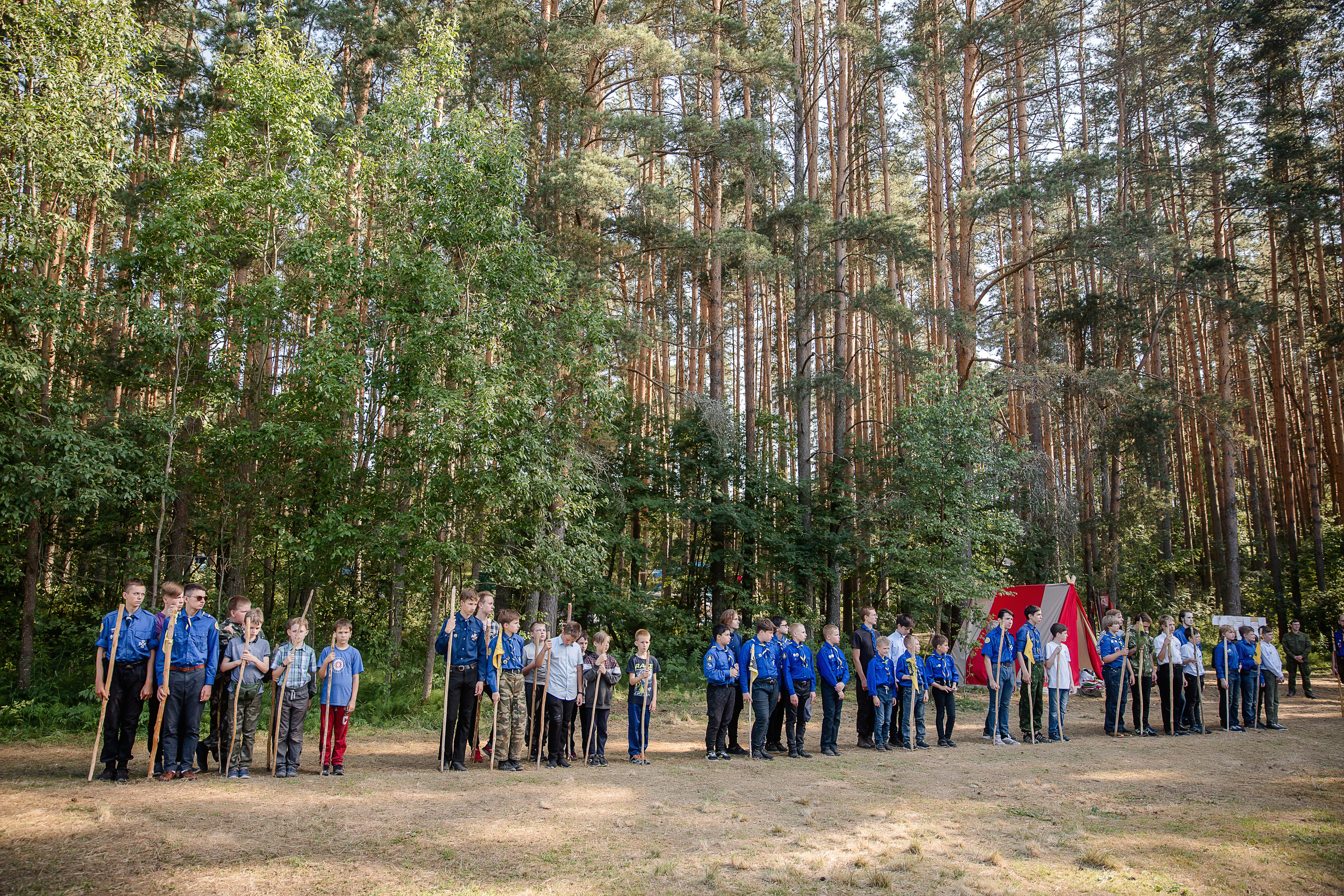 Лагерь православных следопытов в Тверской области, Дудино. Семейный и детский фотограф в Москве Вера Ускова