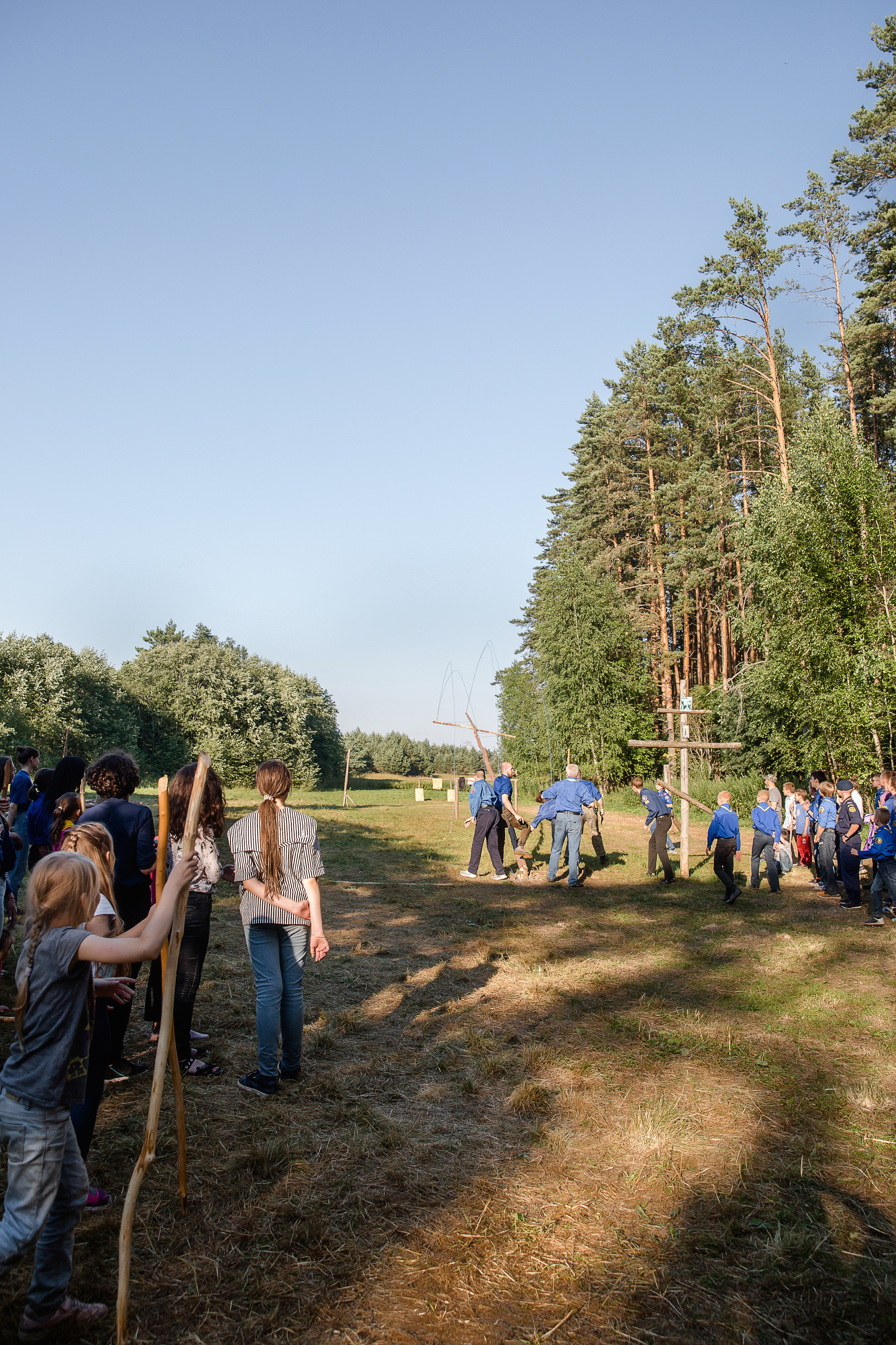Лагерь православных следопытов в Тверской области, Дудино. Семейный и детский фотограф в Москве Вера Ускова