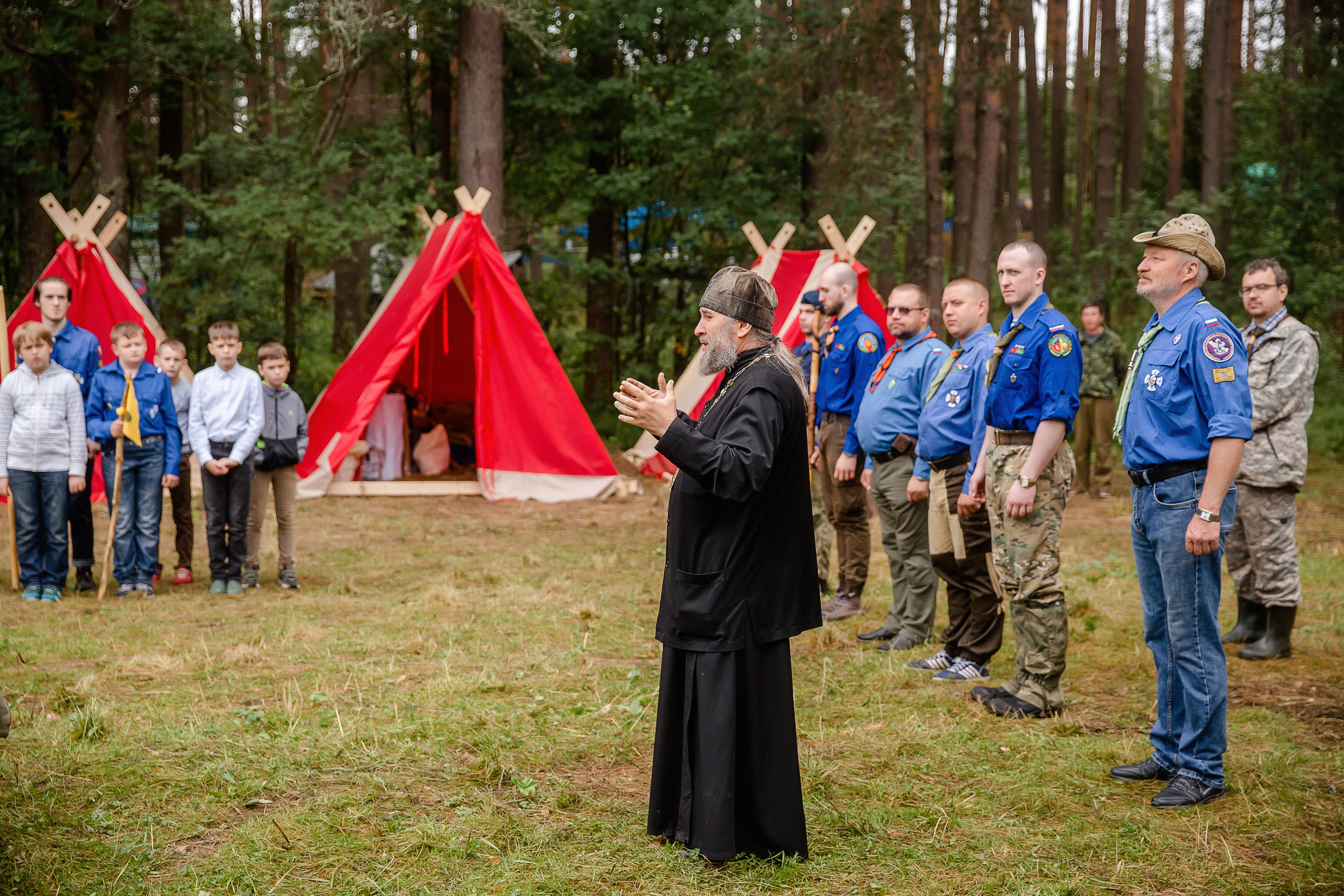 Лагерь православных следопытов в Тверской области, Дудино. Семейный и детский фотограф в Москве Вера Ускова