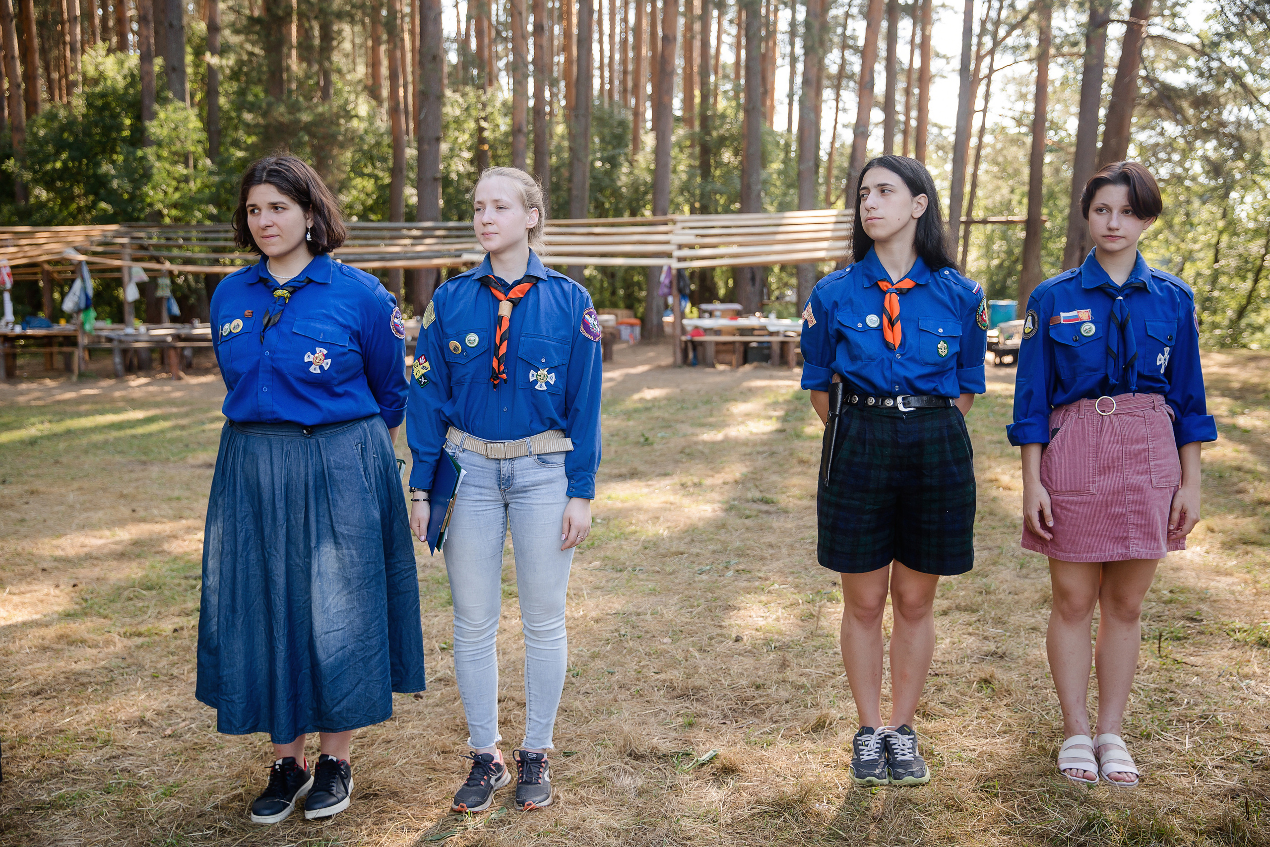 Лагерь православных следопытов в Тверской области, Дудино. Семейный и детский фотограф в Москве Вера Ускова