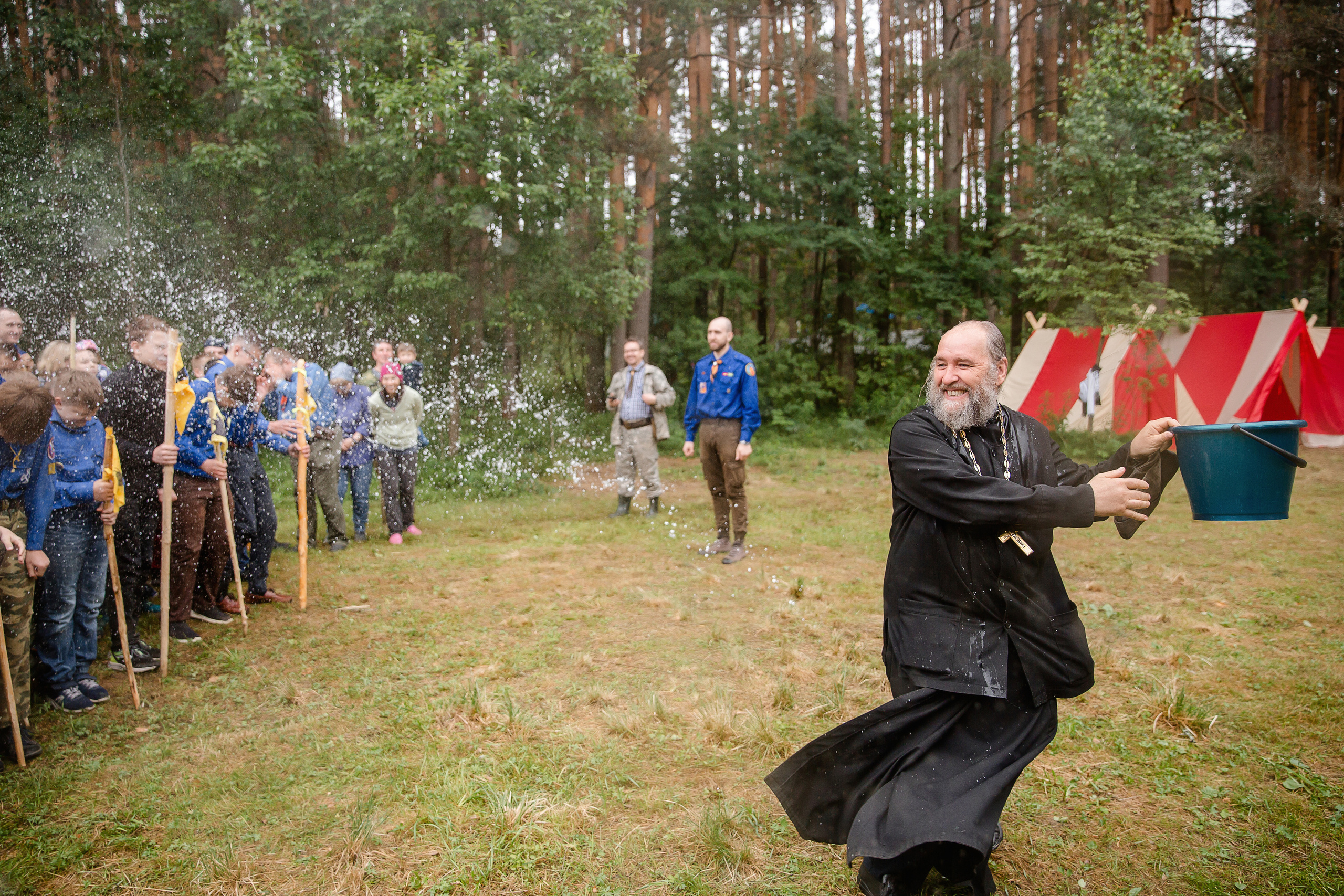 Лагерь православных следопытов в Тверской области, Дудино. Семейный и детский фотограф в Москве Вера Ускова