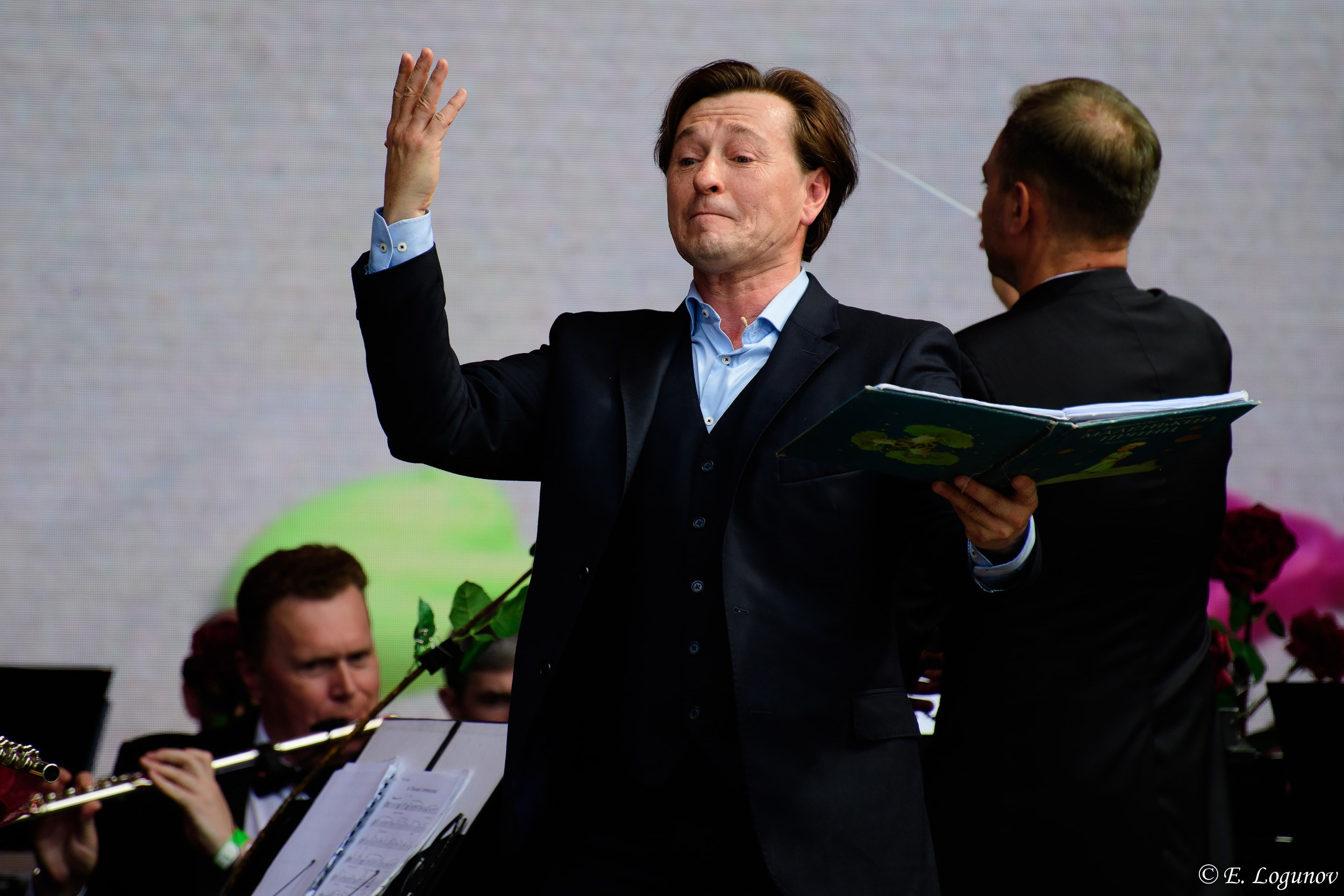 Россия. Москва. 22 августа 2026. Открытие IX Большого Детского фестиваля в рамках Международного открытого фестиваля «Театральный бульвар». Спектакль «Маленький принц» с участием художественного руководителя Большого Детского фестиваля Сергея Безрукова.
