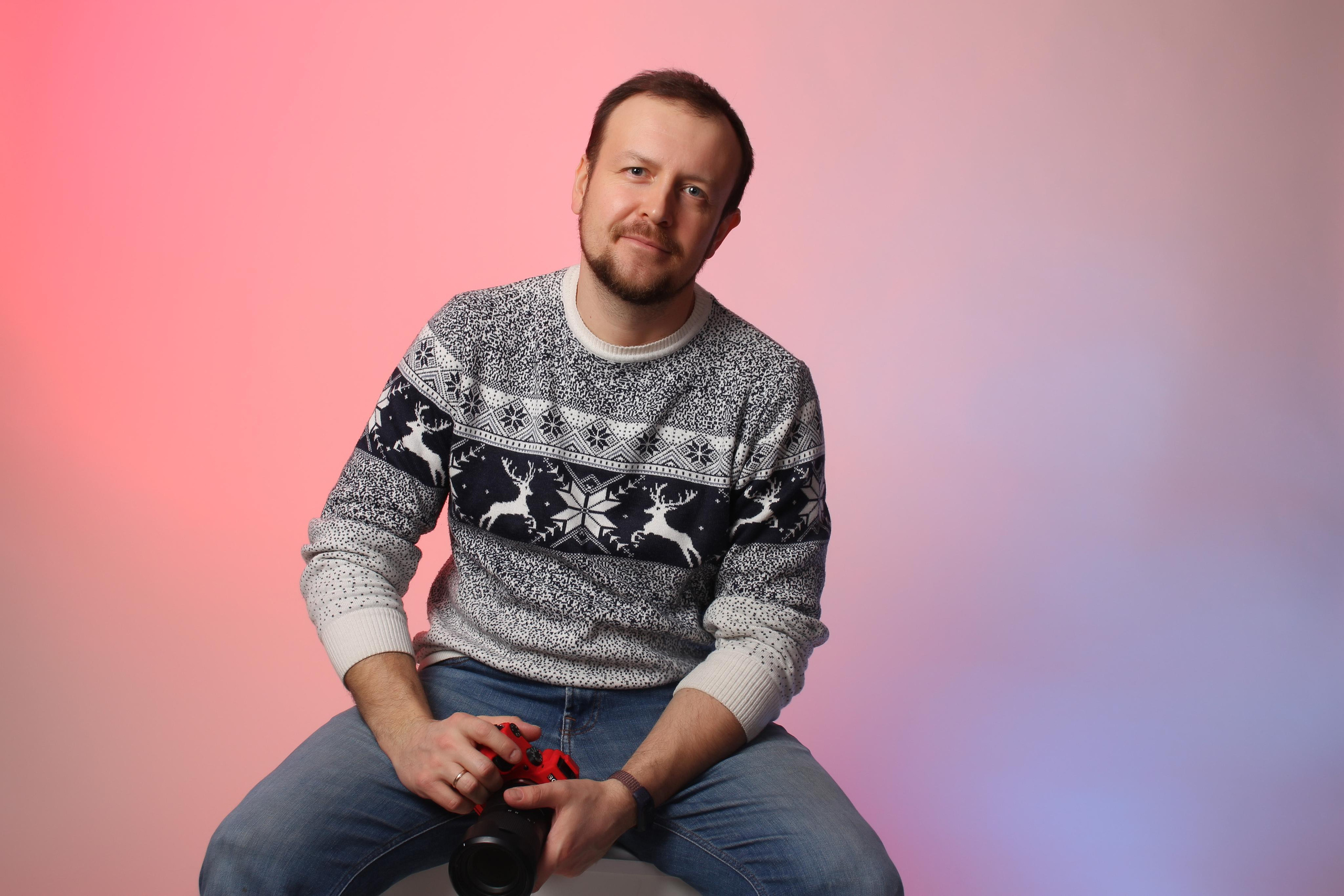 Практика в студии для моих фото учеников. Фотограф в Уральске Александр Хохлачёв | HOHLACHEV.COM