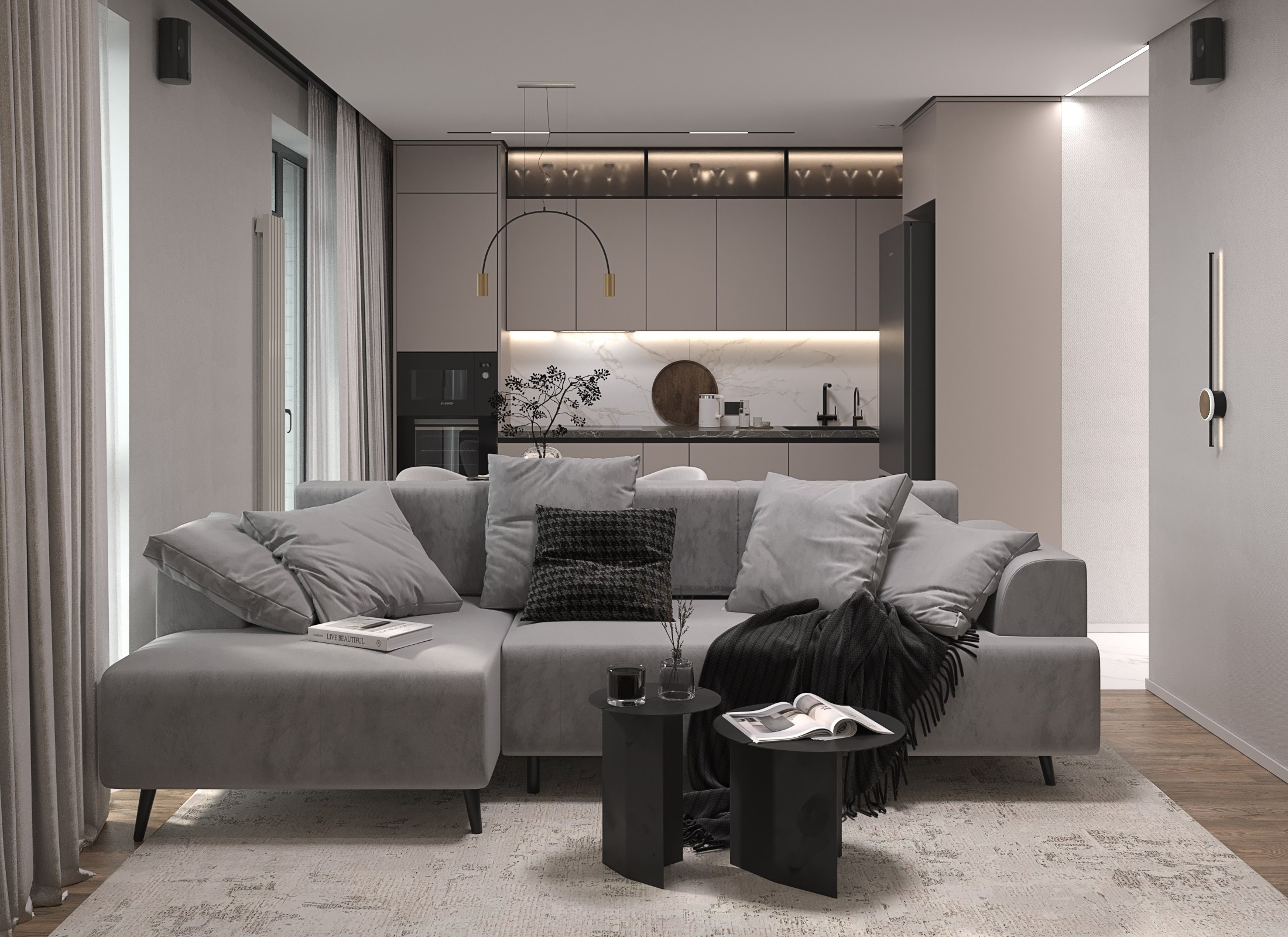 ЖК «ID SVETLANOVSKIY». Студия дизайна интерьеров FORMA