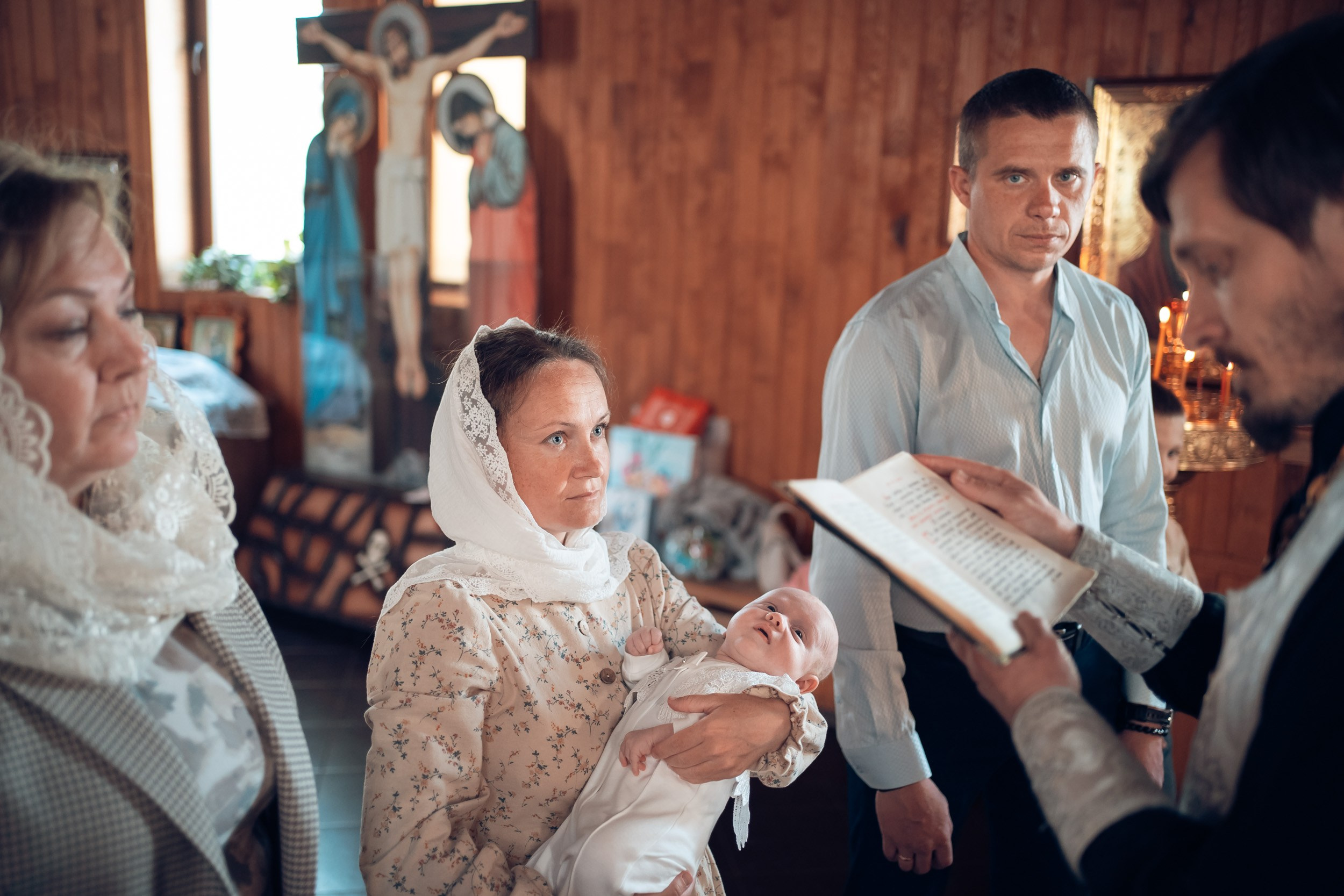 Крещение в храме Блж.Ксении Петербургской Севастополь. Церковный фотограф Севастополь