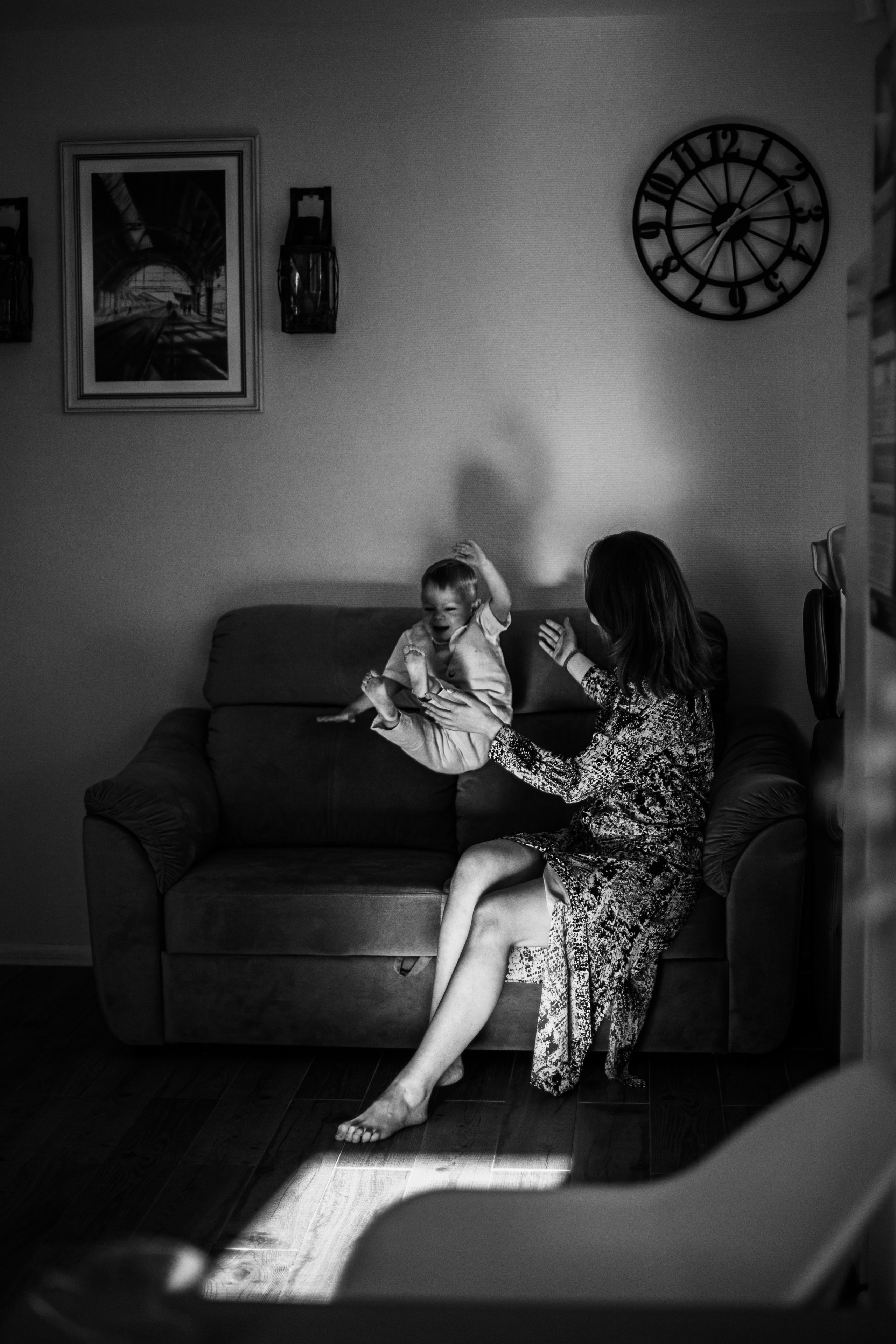 Ирина, семейная фотосессия дома и прогулка до озера. Фотограф Наталья Яковлева, Санкт-Петербург. Семьи, ньюборн, крещения