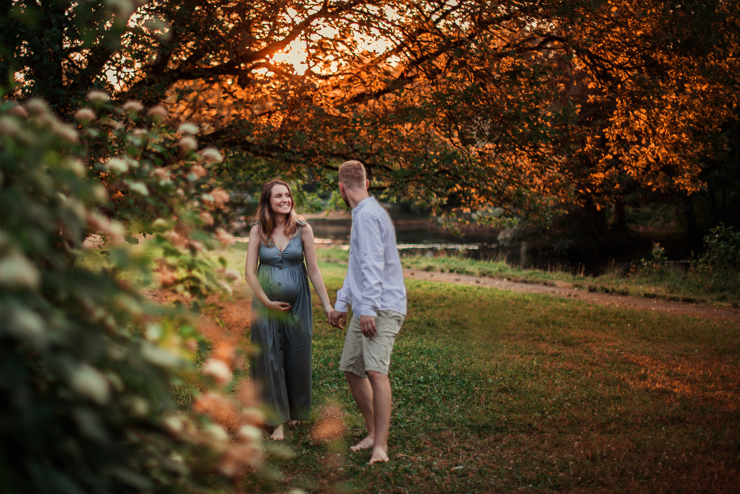 Алена, фотосессия в ожидании малыша на природе. Фотограф Наталья Яковлева, Санкт-Петербург. Семьи, ньюборн, крещения