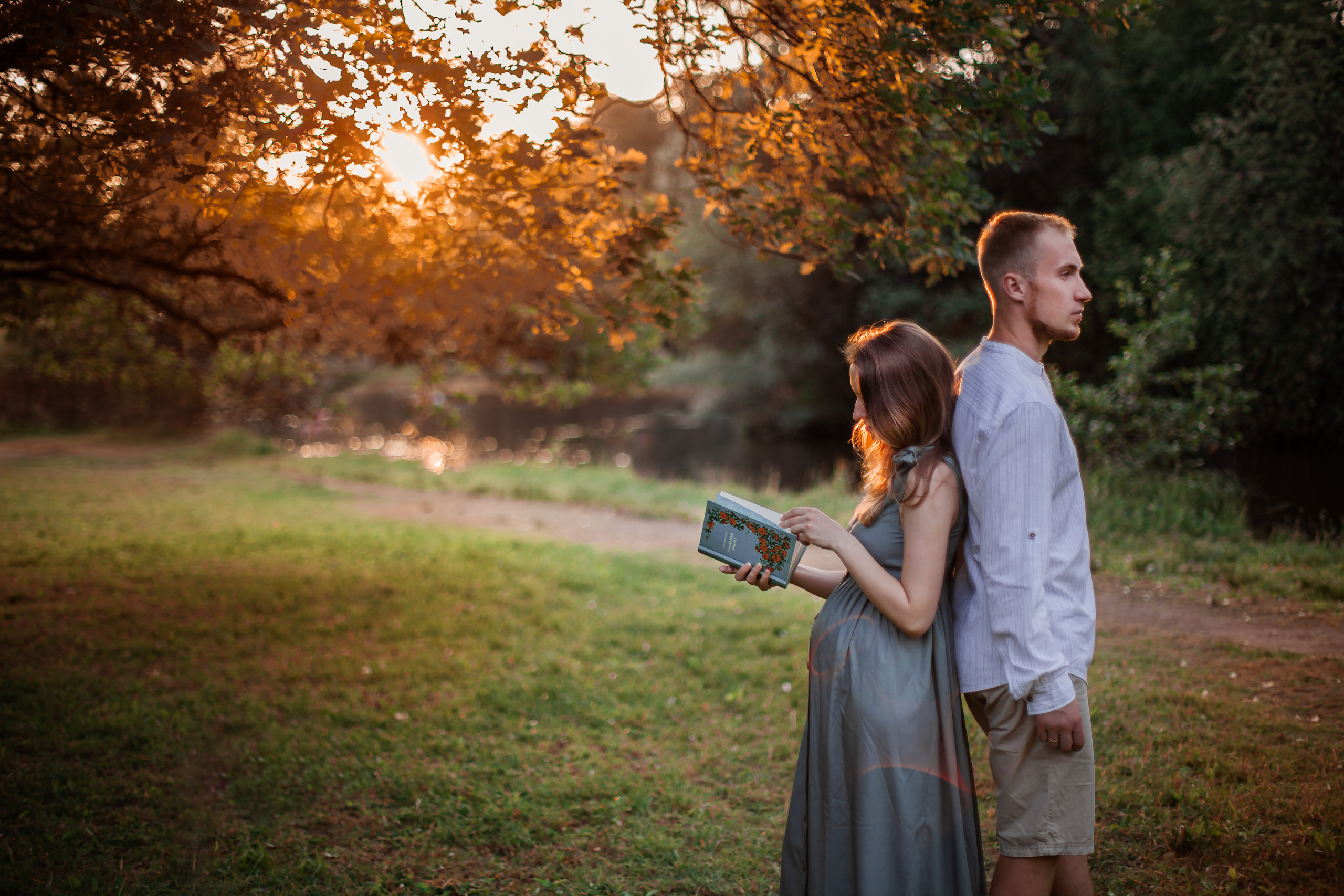 Алена, фотосессия в ожидании малыша на природе. Фотограф Наталья Яковлева, Санкт-Петербург. Семьи, ньюборн, крещения