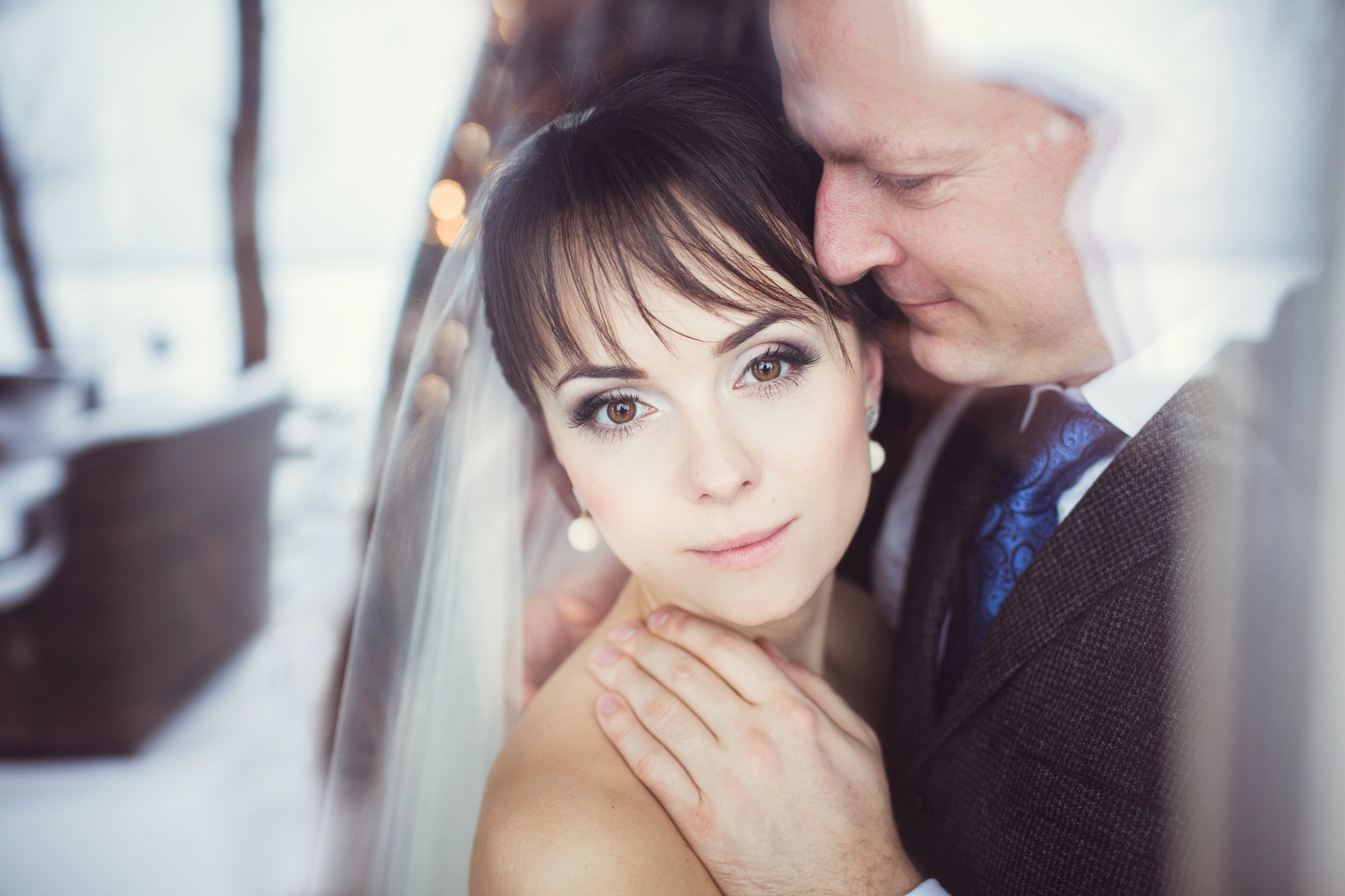 Зимняя свадьба в русских традициях. Семейный, портретный и свадебный фотограф в Санкт-Петербурге и Москве