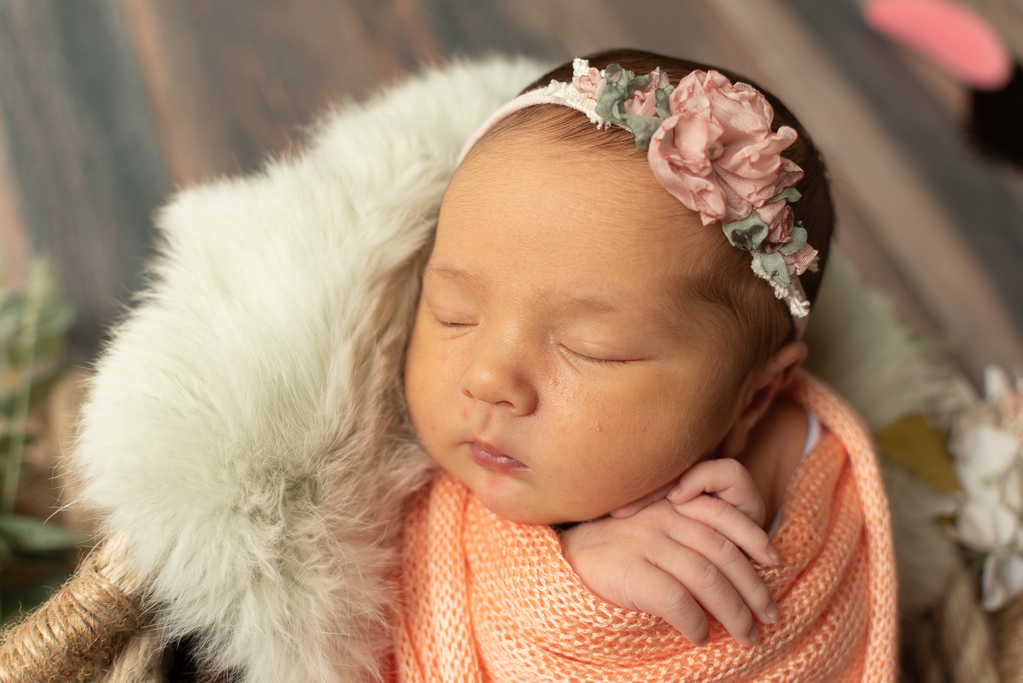 Малышка Амелия. Фотограф новорожденных в Нижневартовске Лара Курдюкова