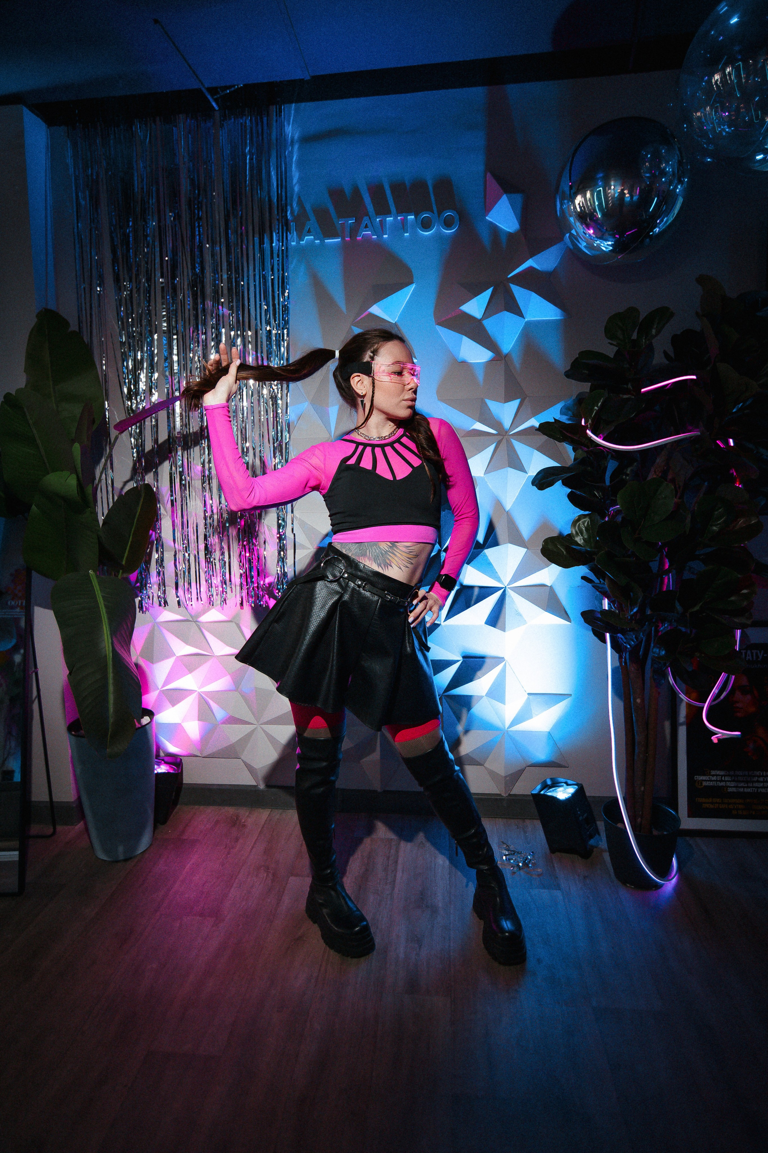 Walk-In Day в стиле киберпанк в тату-студии MUKHINA TATTOO. СВОИ. ФОТООТЧЕТЫ-СОБЫТИЯ-МЕСТА