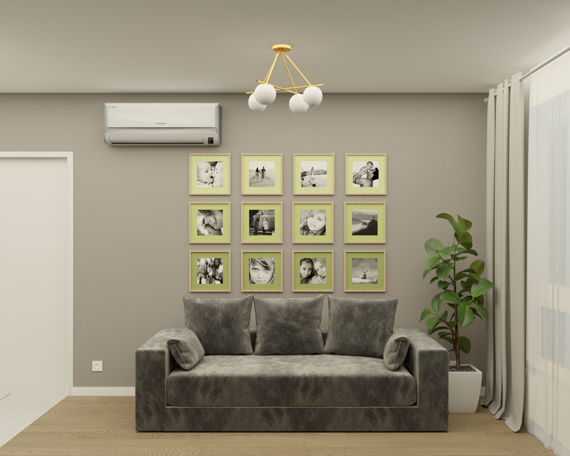 Дизайн-проект фото-стены гостиной. Обо мне