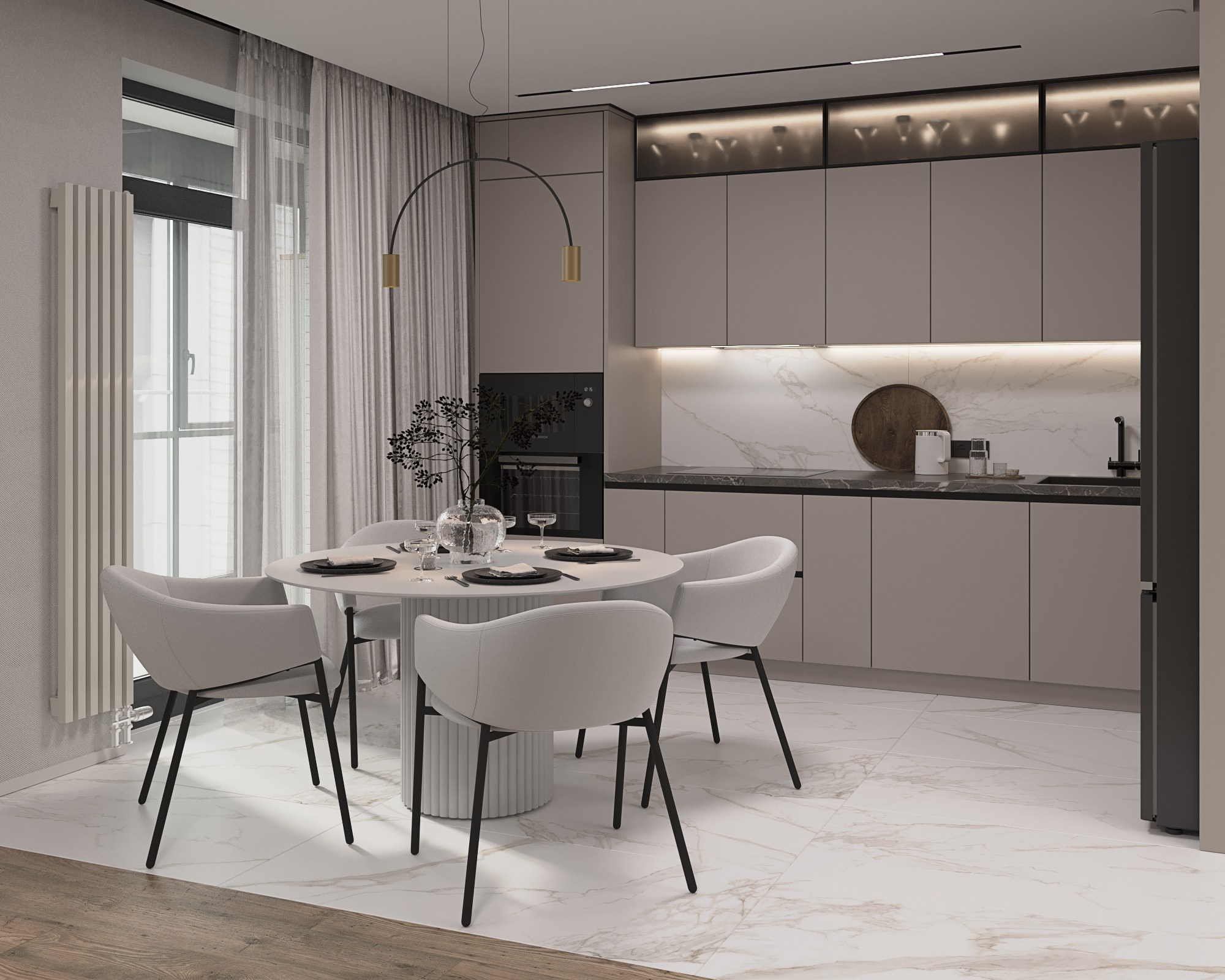 ЖК «ID SVETLANOVSKIY». Студия дизайна интерьеров FORMA