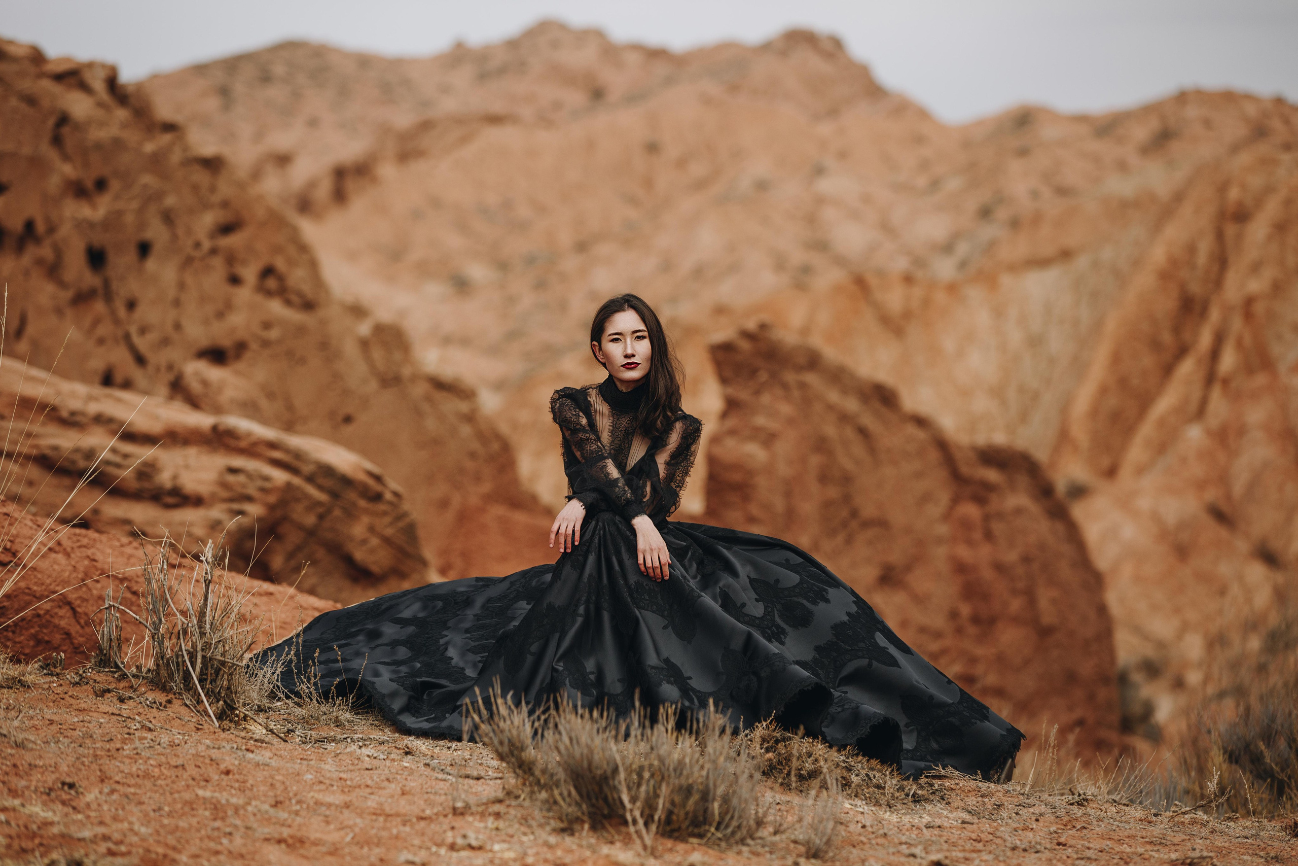 минималистичная fashion съемка