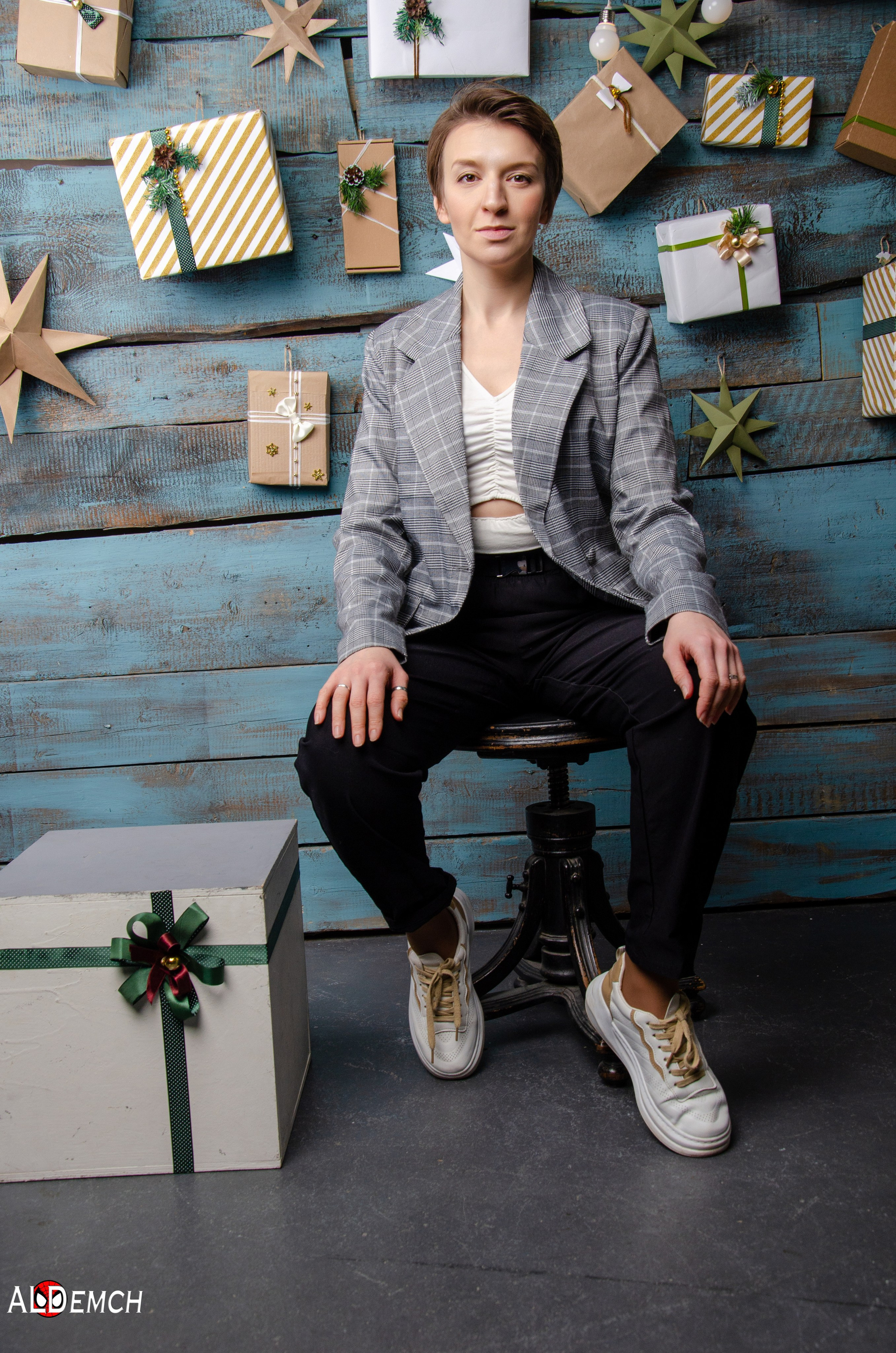 Новогодняя фотосессия в фотостудии Москве и Дмитрове