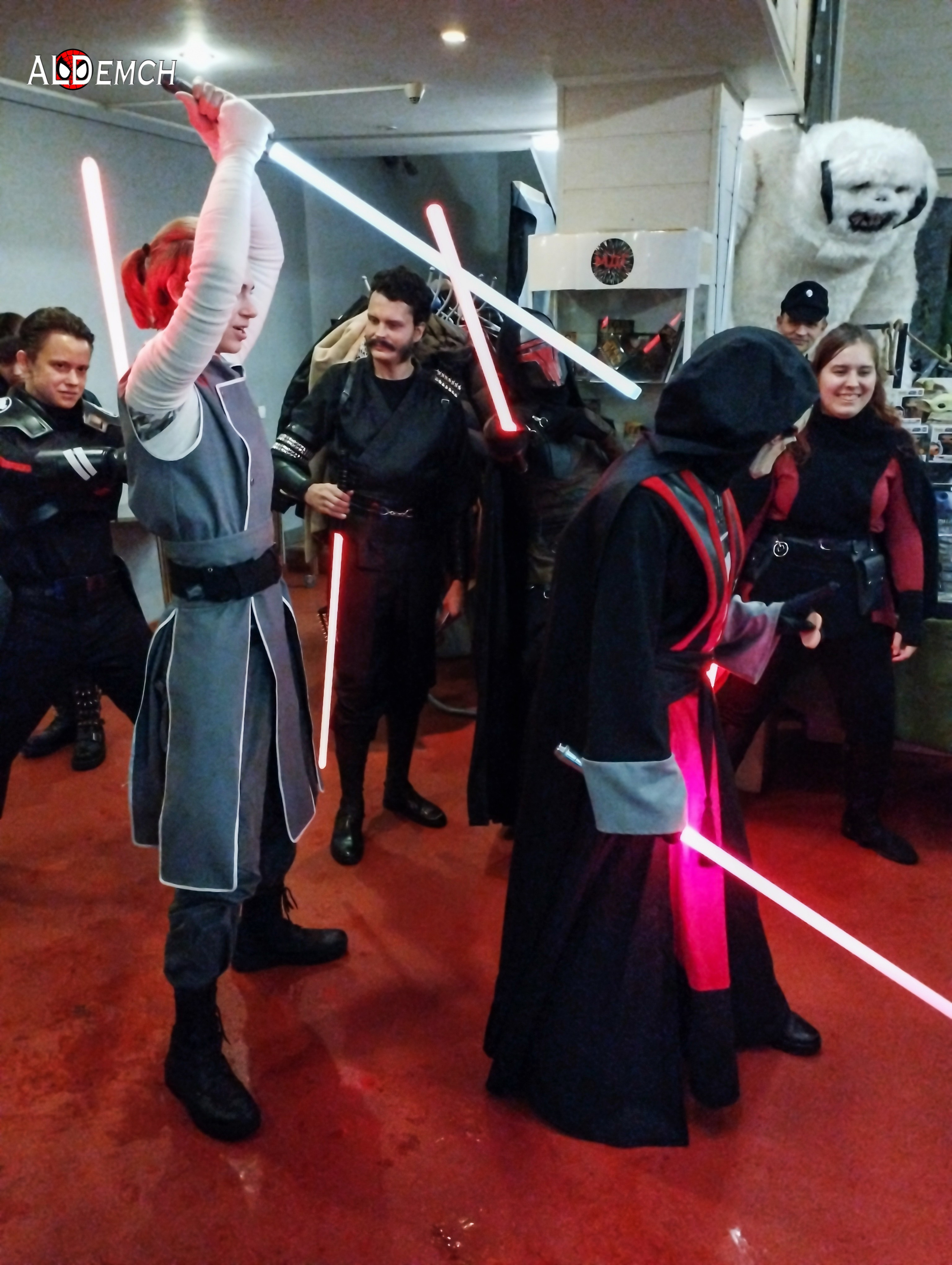 Фотосессия в музее Звездные Войны Далёкой Галактике в Москва