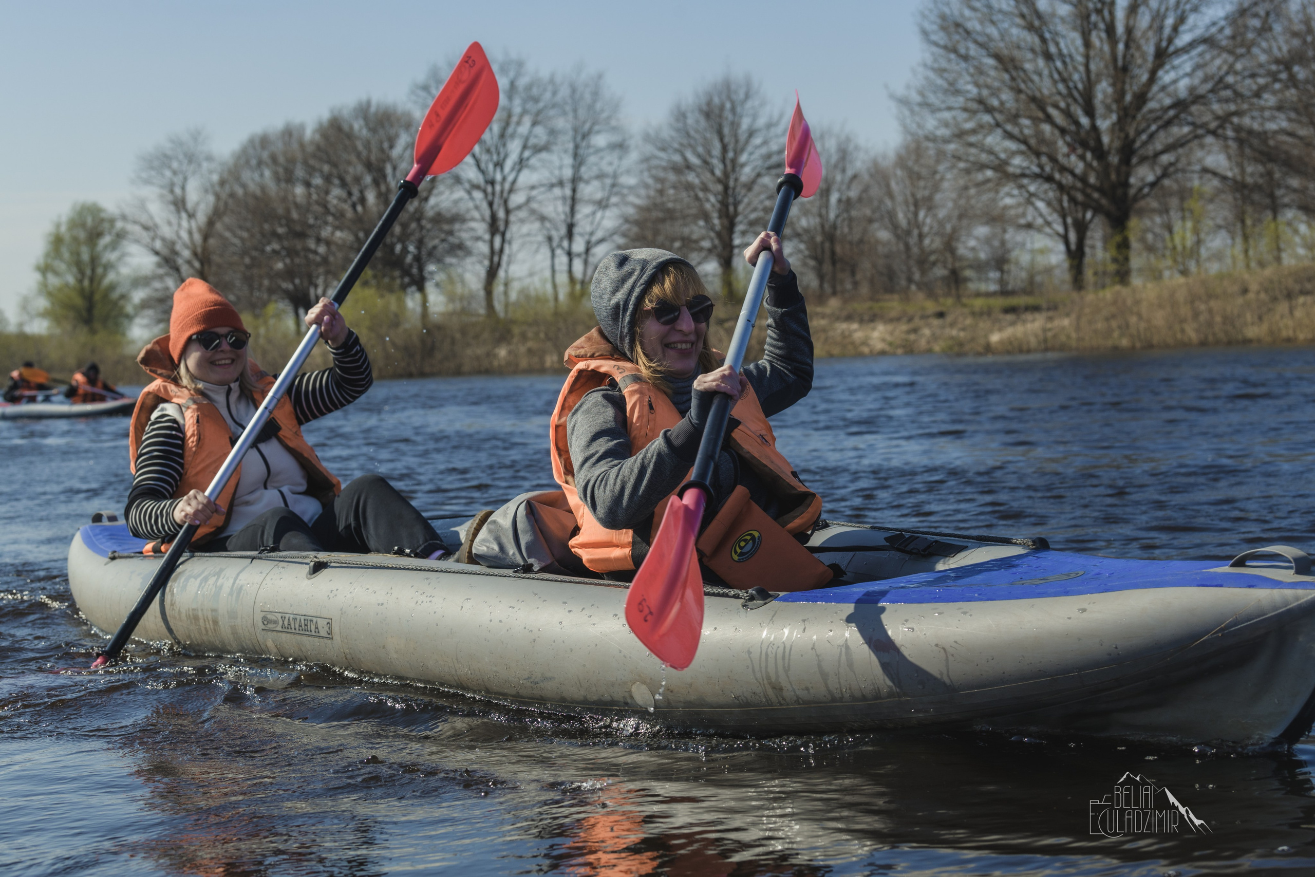 Сплав по реке Тремля 04.04.2026. Репортажный фотограф Владимир Беляй