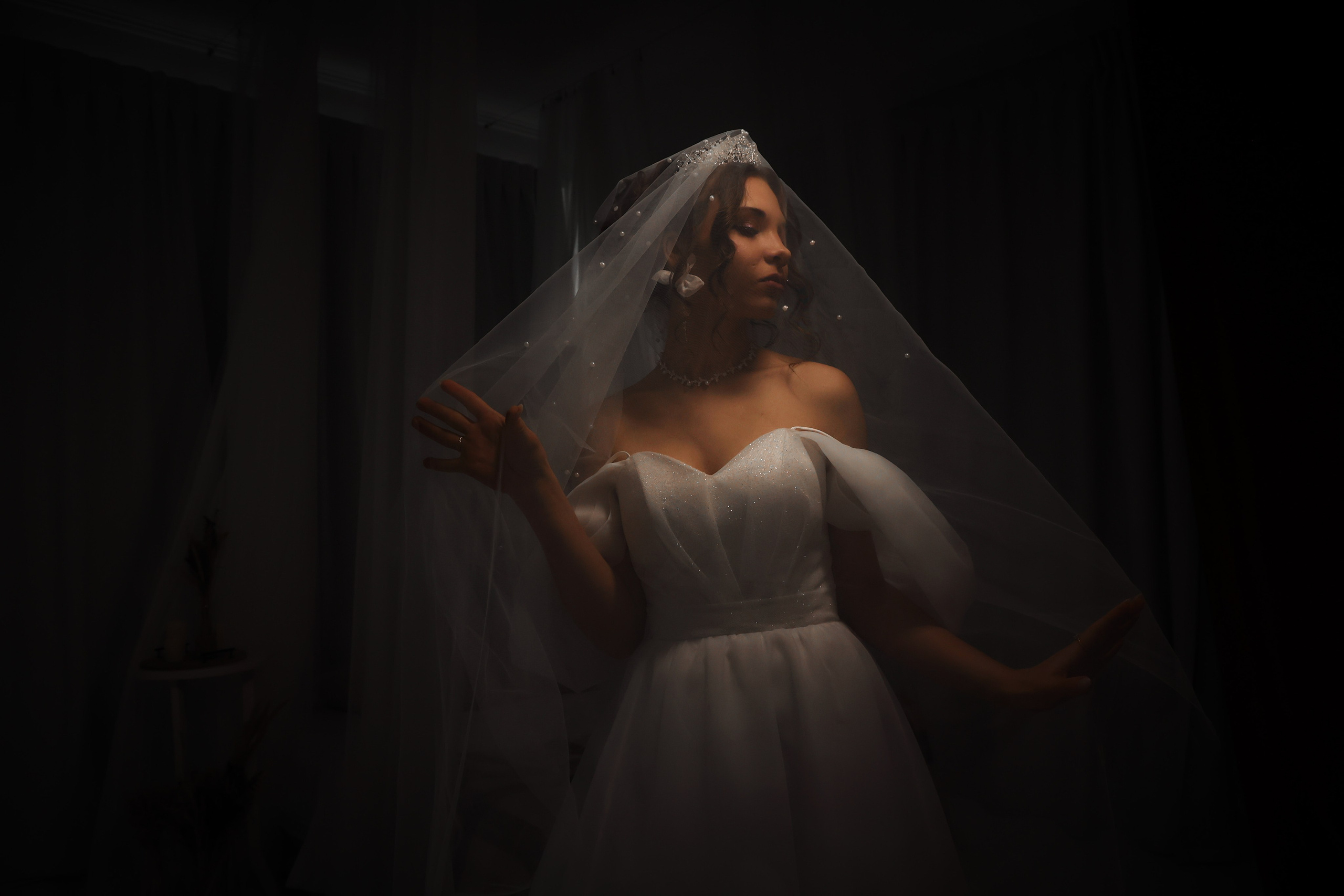 Необычные свадебные фотографии в Самаре Саши и Софьи. Свадебный видеограф и свадебный фотограф в Самаре Олег Слеб