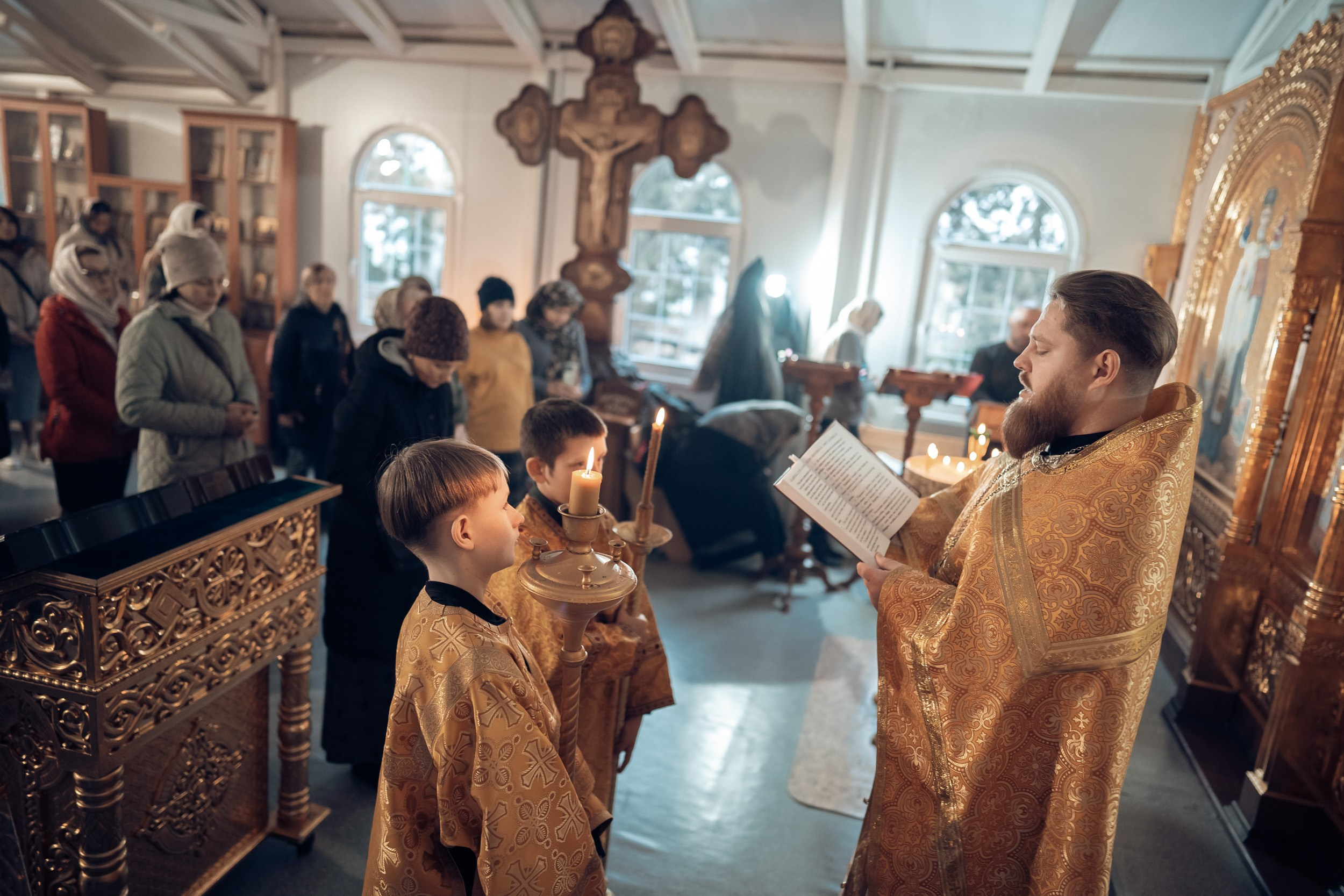 Богослужения в храме Прп.Виталия Александрийского г. Севастополь. Церковный фотограф Севастополь