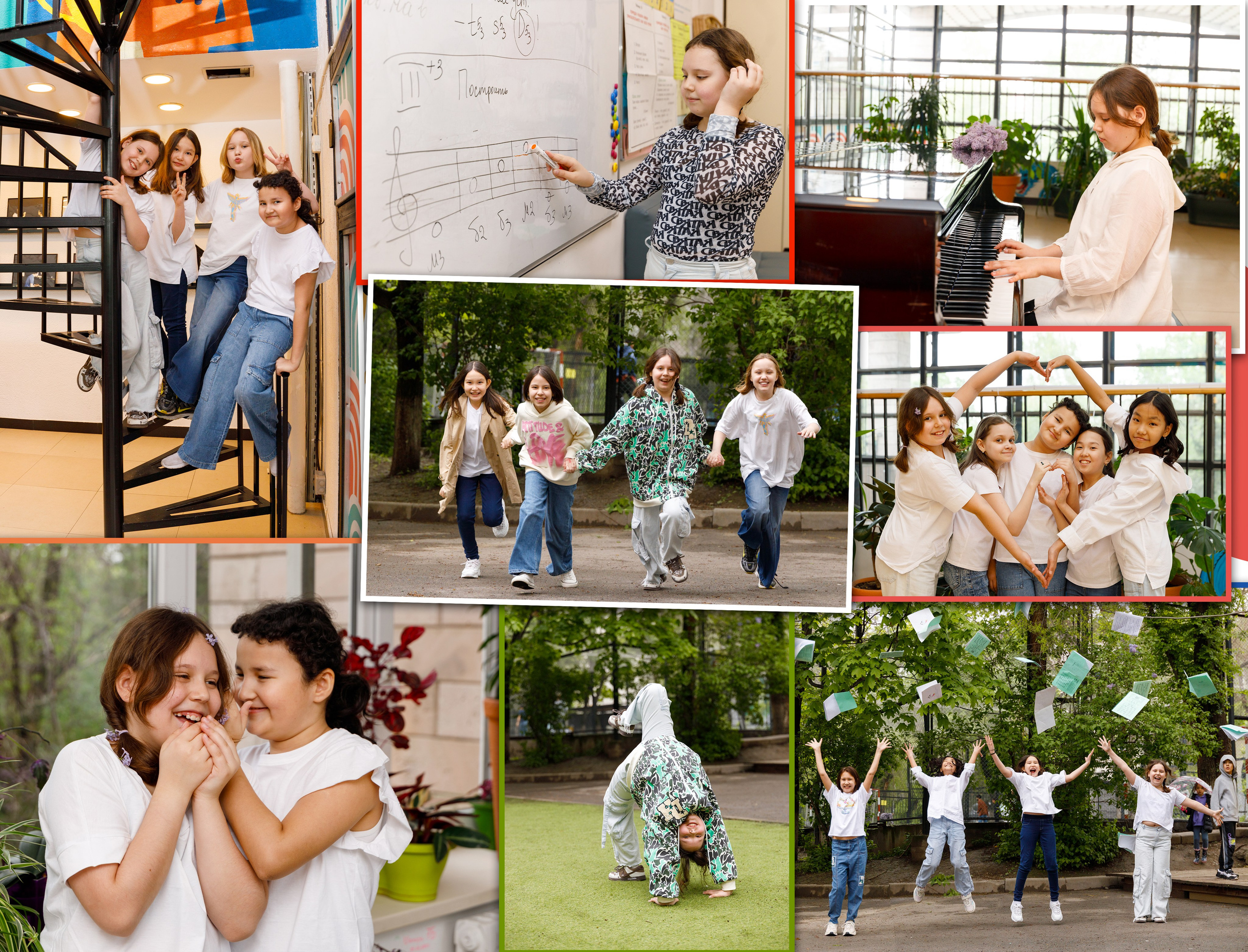 Школьные фотокниги. Семейный и детский фотограф в Алматы Юлия Бельфер