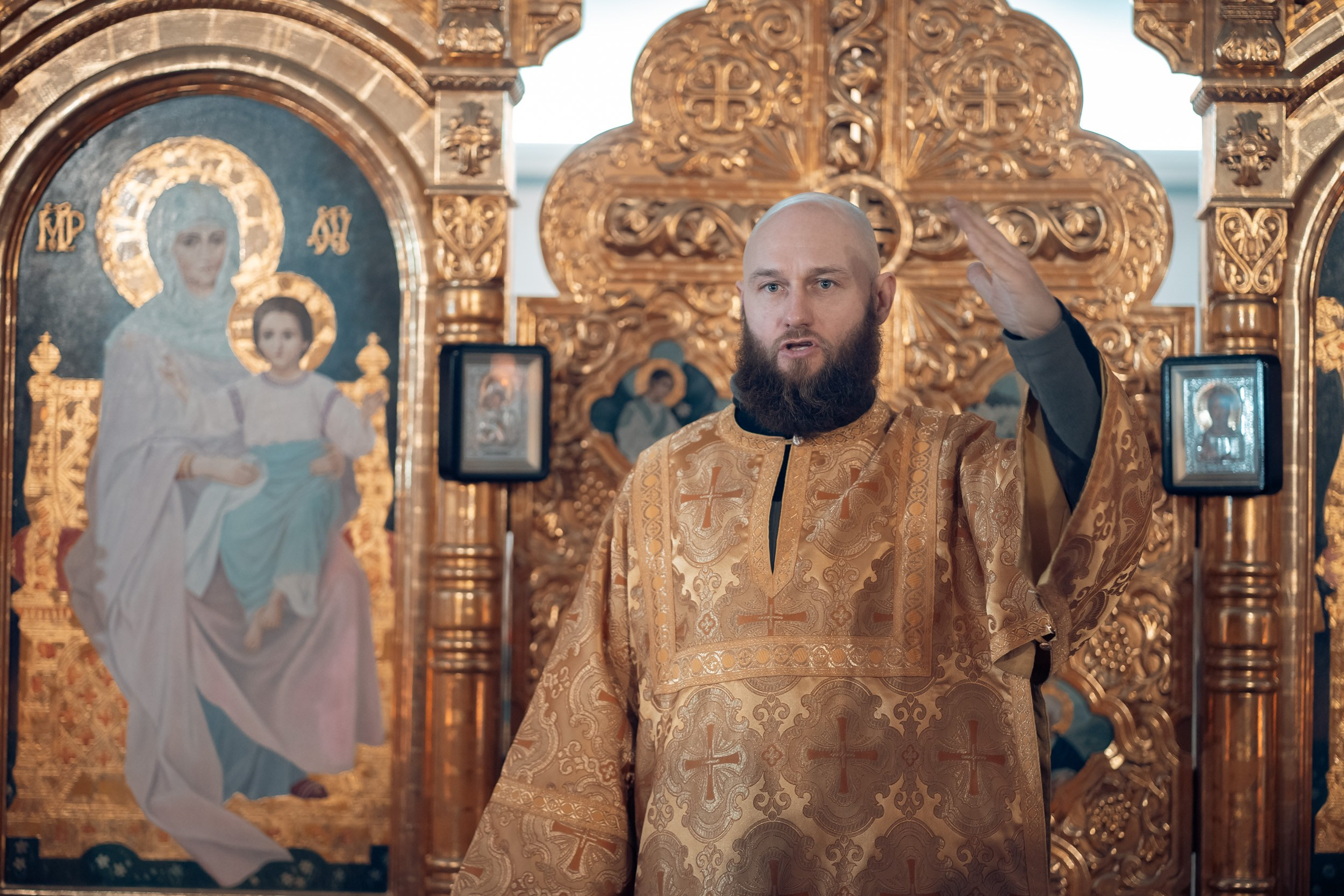 Богослужения в храме Прп.Виталия Александрийского г. Севастополь. Церковный фотограф Севастополь