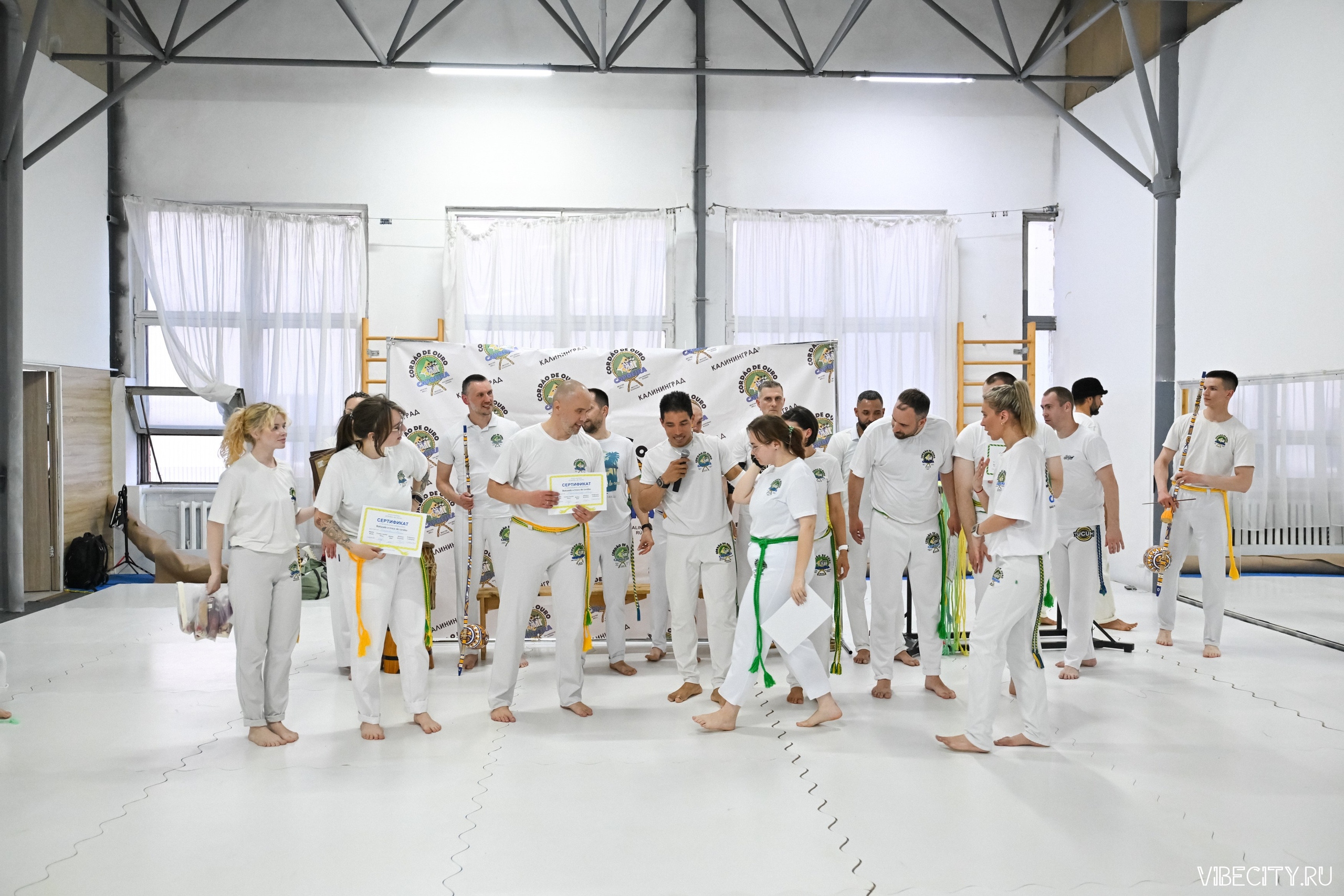 Capoeira: 4-е batizado e Troca de cordao. VIBECITY.RU Вайб Сити Ру Фоторепортажи Фотоотчеты Калининград