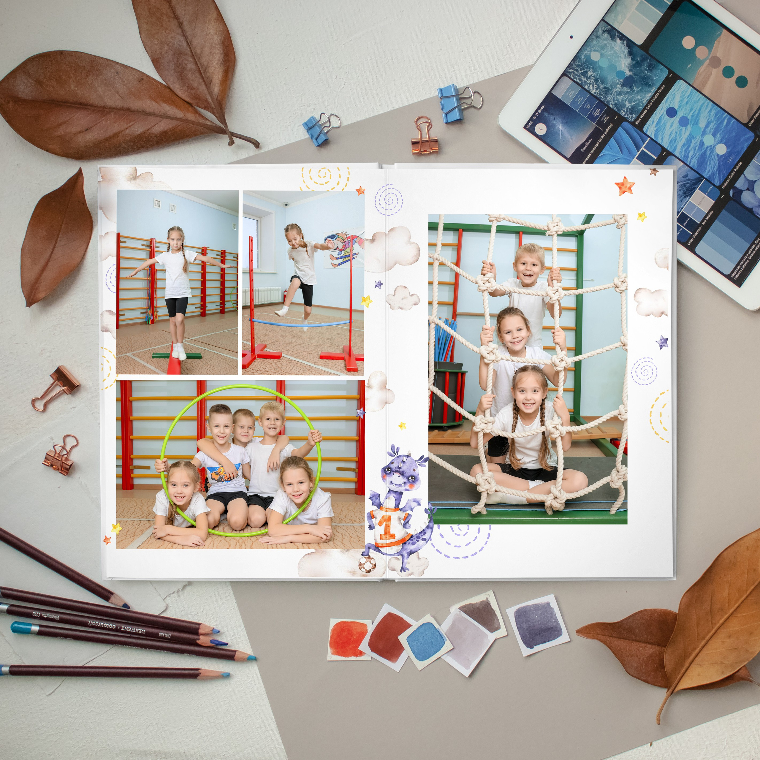 Индивидуальные альбомы. Детский фотограф Татьяна Жолобова г. Бийск