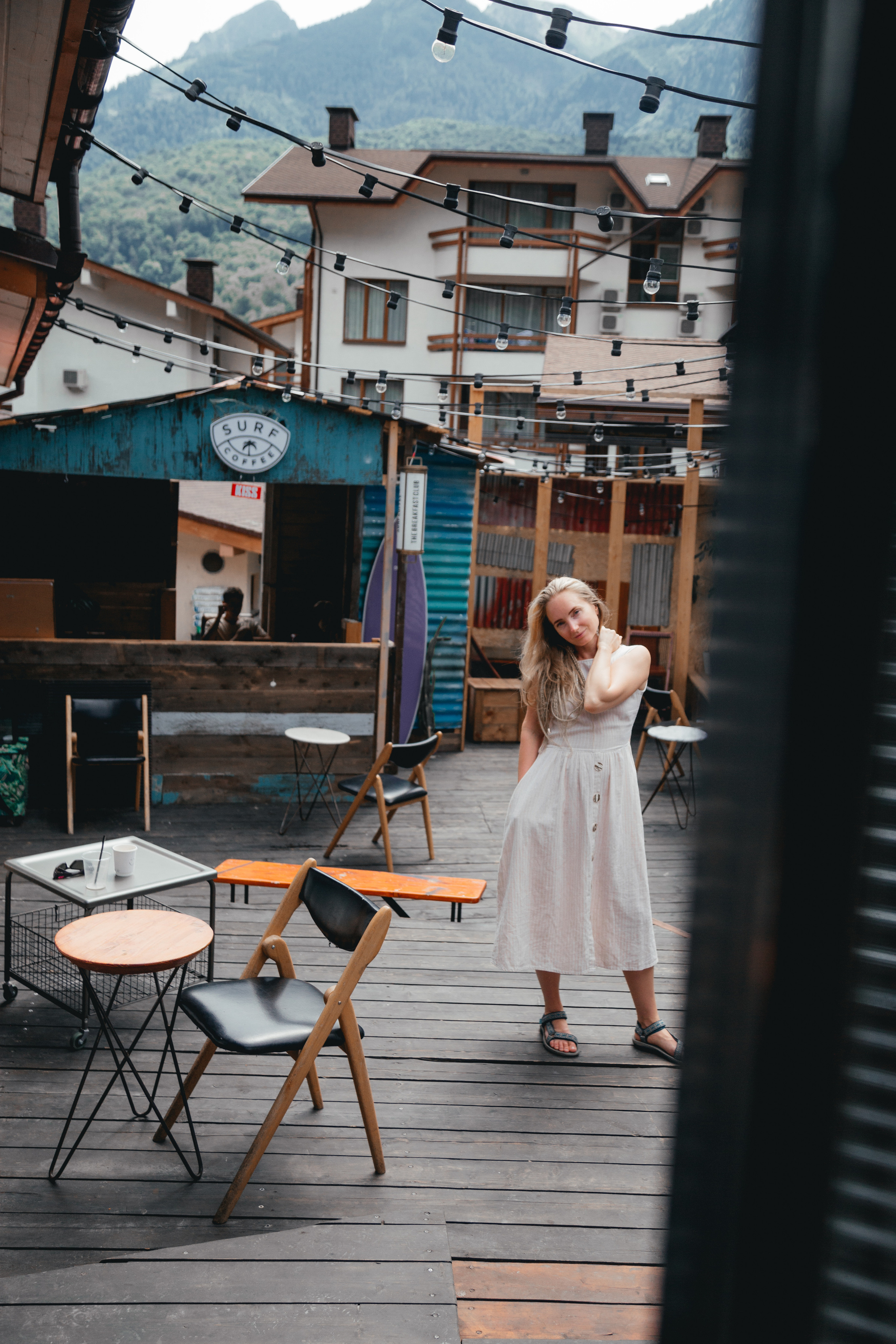 Утренний кофе. Арина Мелехова фотограф Красная Поляна