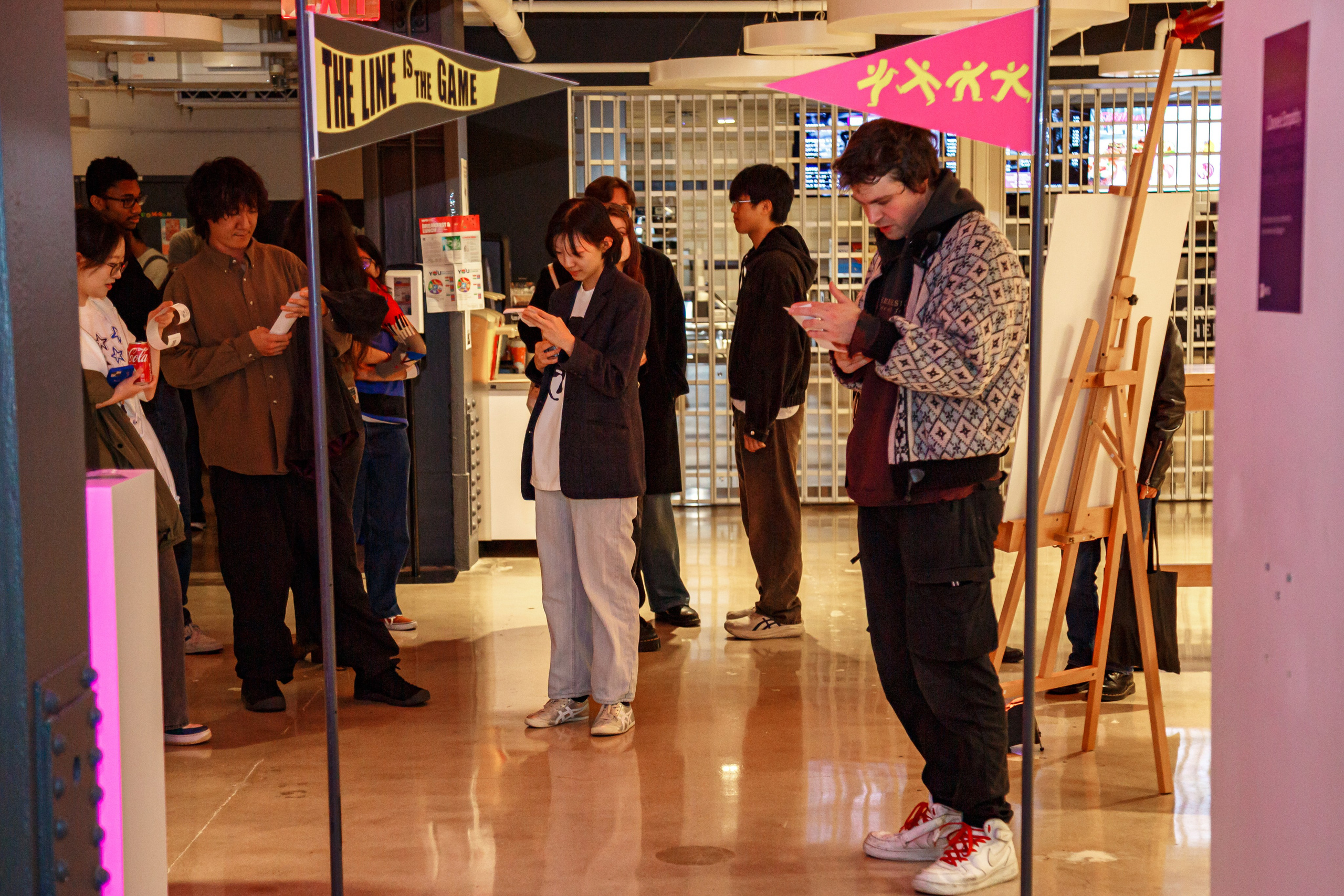 The Line is the Game. Jana Romanova