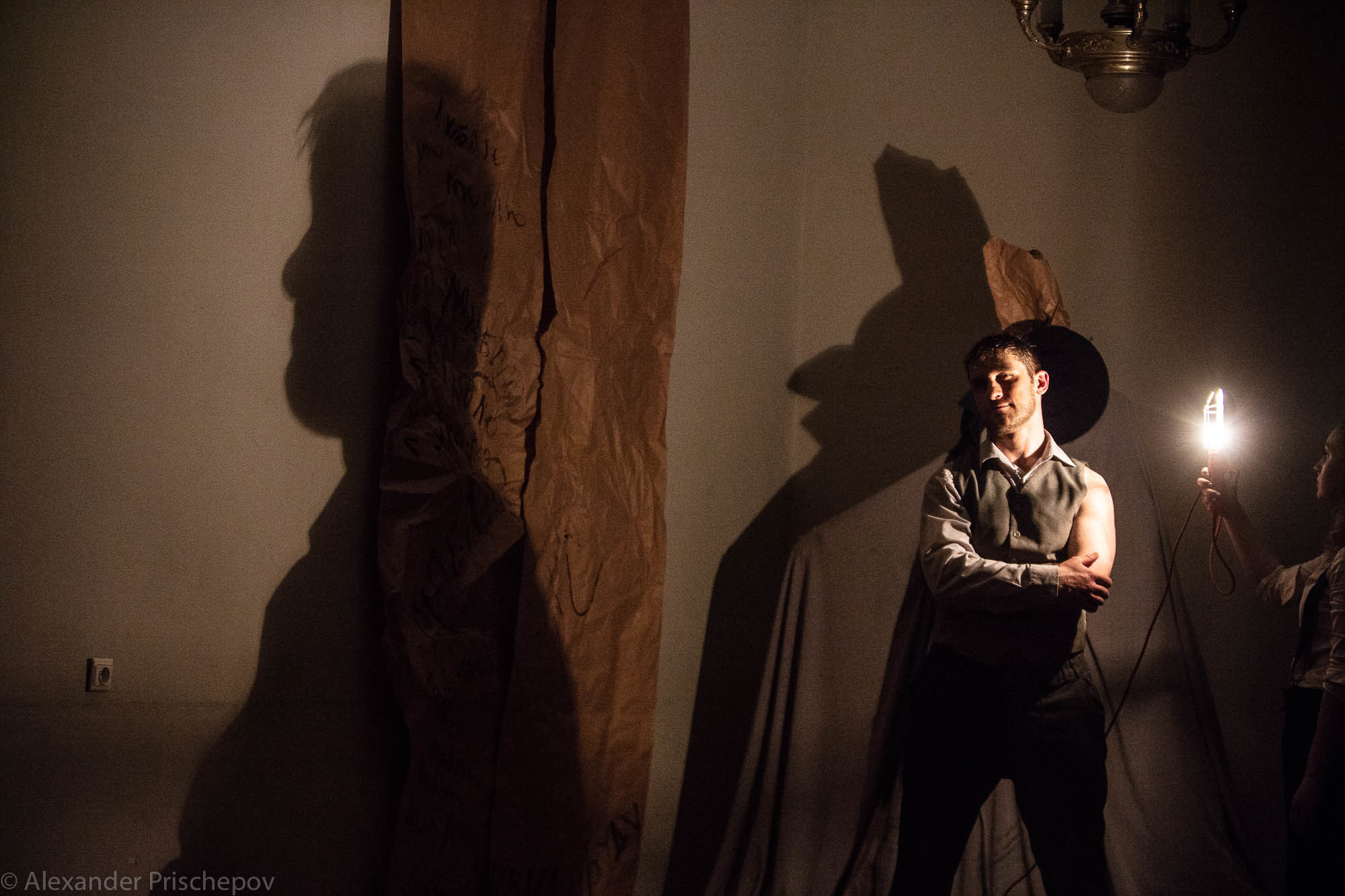 Спектакль «Маяковский. Совершенно секретно». Александр Прищепов - фотограф, режиссёр, продюсер