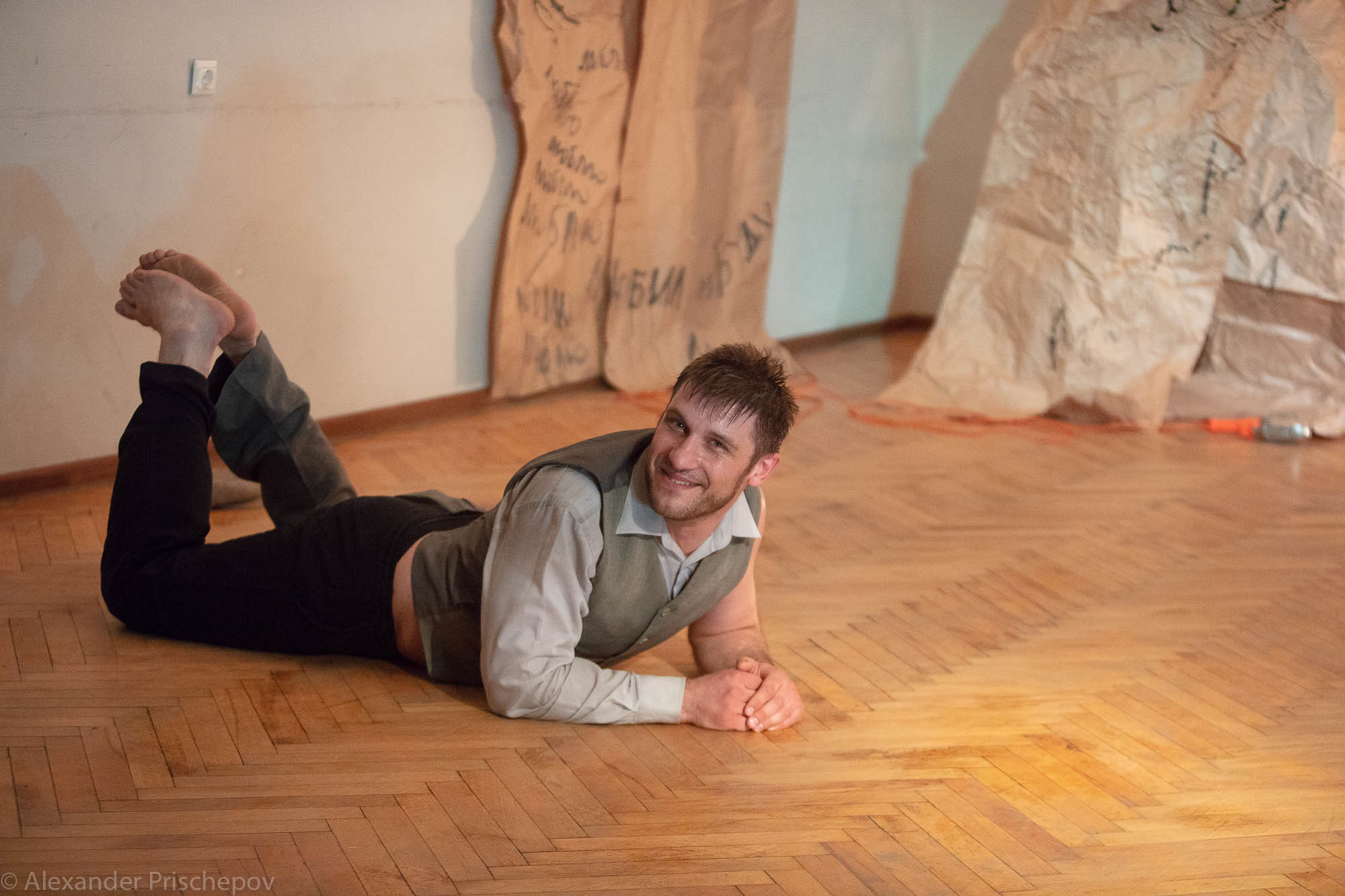 Спектакль «Маяковский. Совершенно секретно». Александр Прищепов - фотограф, режиссёр, продюсер