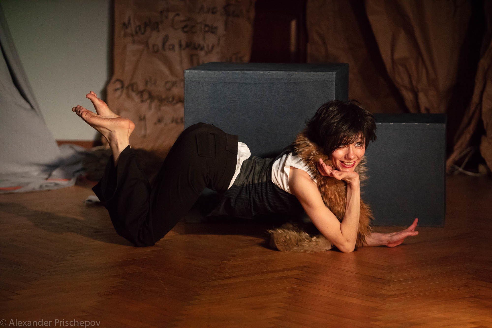 Спектакль «Маяковский. Совершенно секретно». Александр Прищепов - фотограф, режиссёр, продюсер