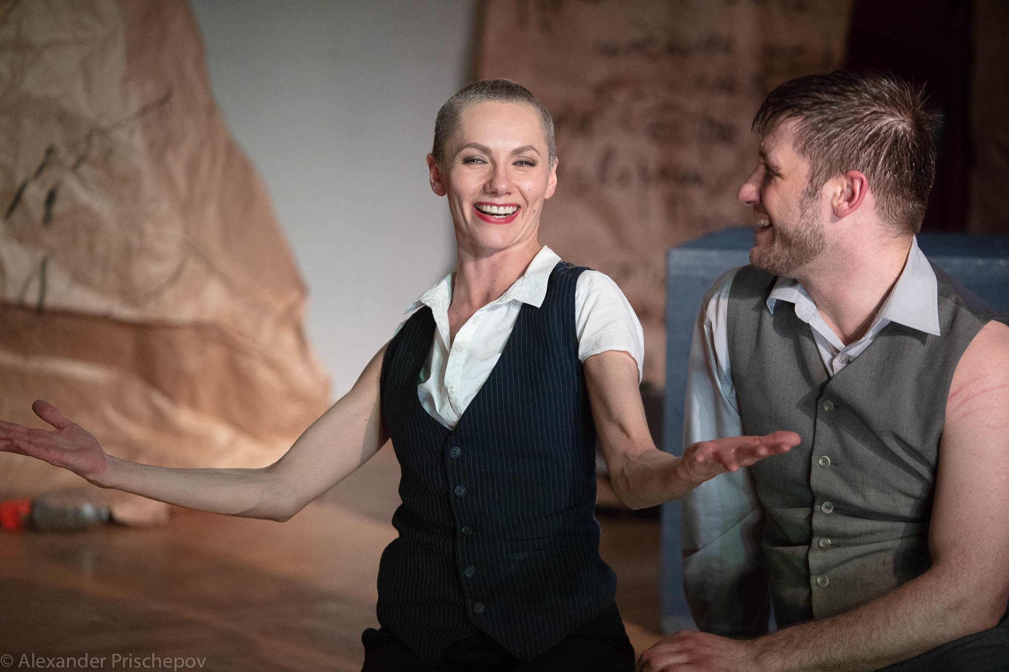 Спектакль «Маяковский. Совершенно секретно». Александр Прищепов - фотограф, режиссёр, продюсер